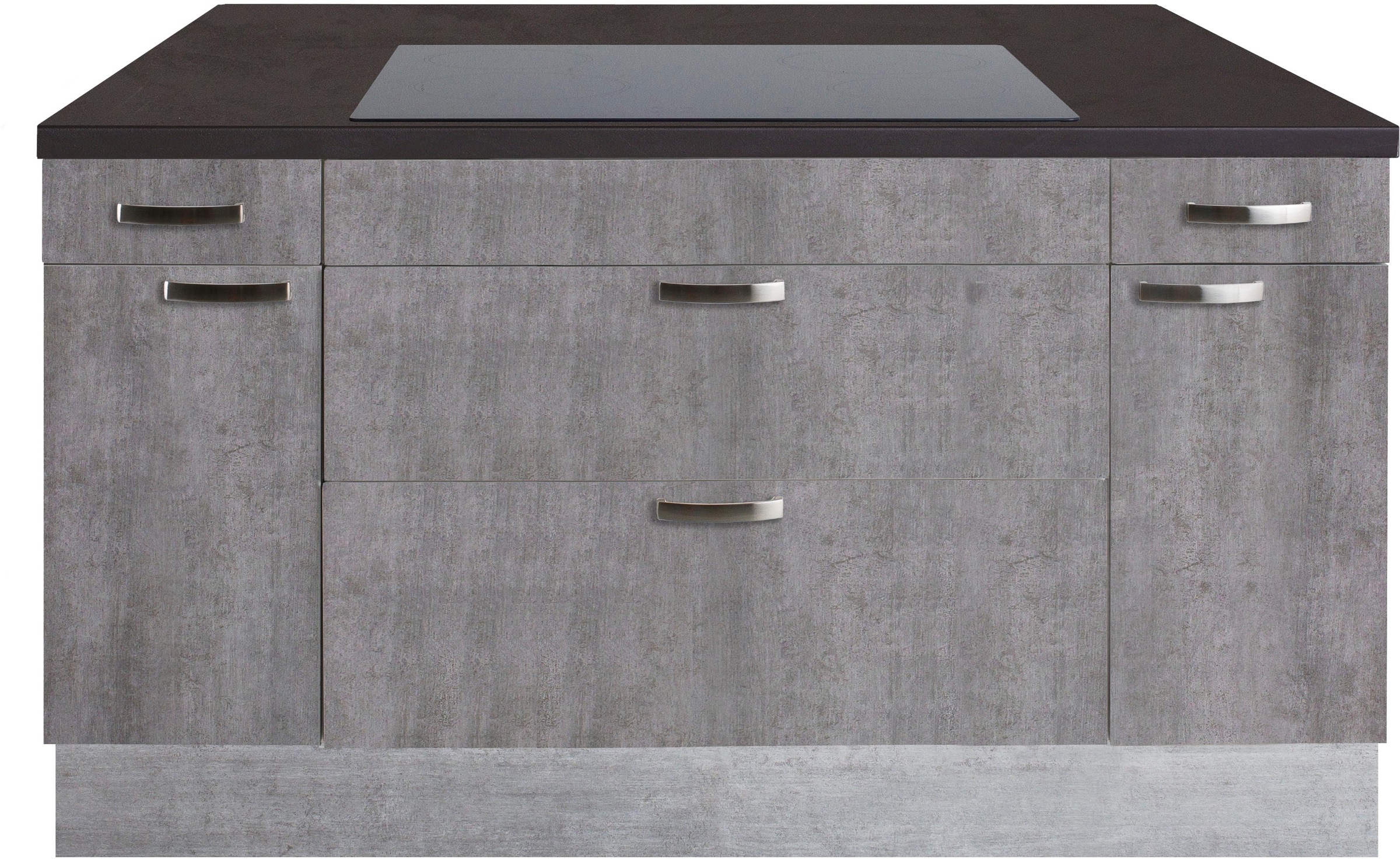 Image of OPTIFIT Kochinsel »Cara«, ohne E-Geräte, mit Vollauszügen und Soft-Close-Funktion, Stellbreite 150 x 95 cm bei Ackermann Versand Schweiz