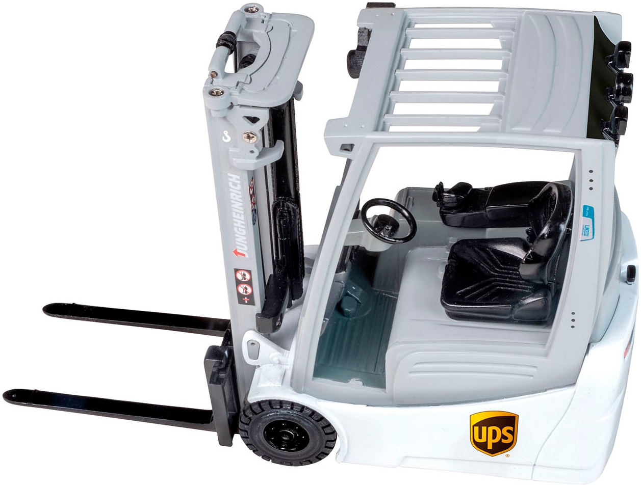 Happy People RC-Gabelstapler »UPS Jungheinrich 1:16 Gabelstapler, 2,4 GHz, 29cm,« mit Fernbedienung