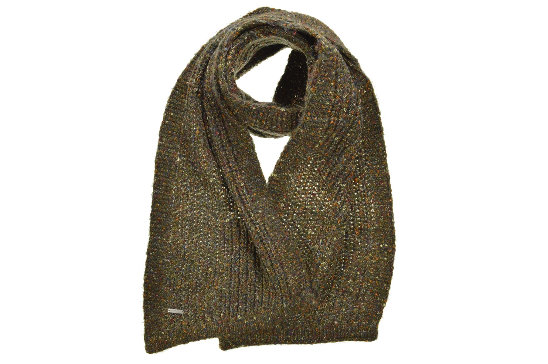 Strickschal »Schal in mehrfarbiger Optik und Glanzgarn 18215-0«