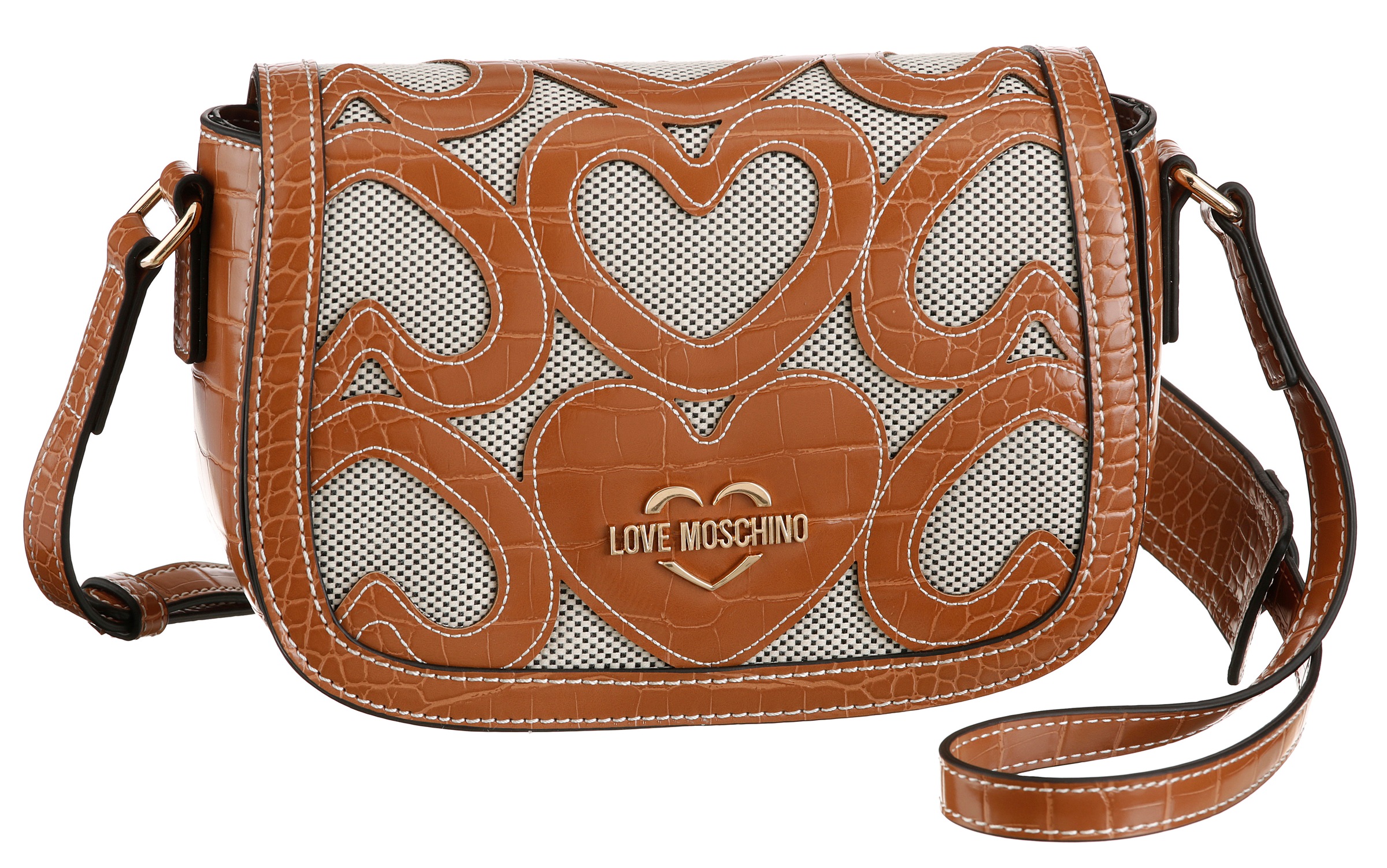 Image of LOVE MOSCHINO Umhängetasche, mit modischer Kroko Optik bei Ackermann Versand Schweiz