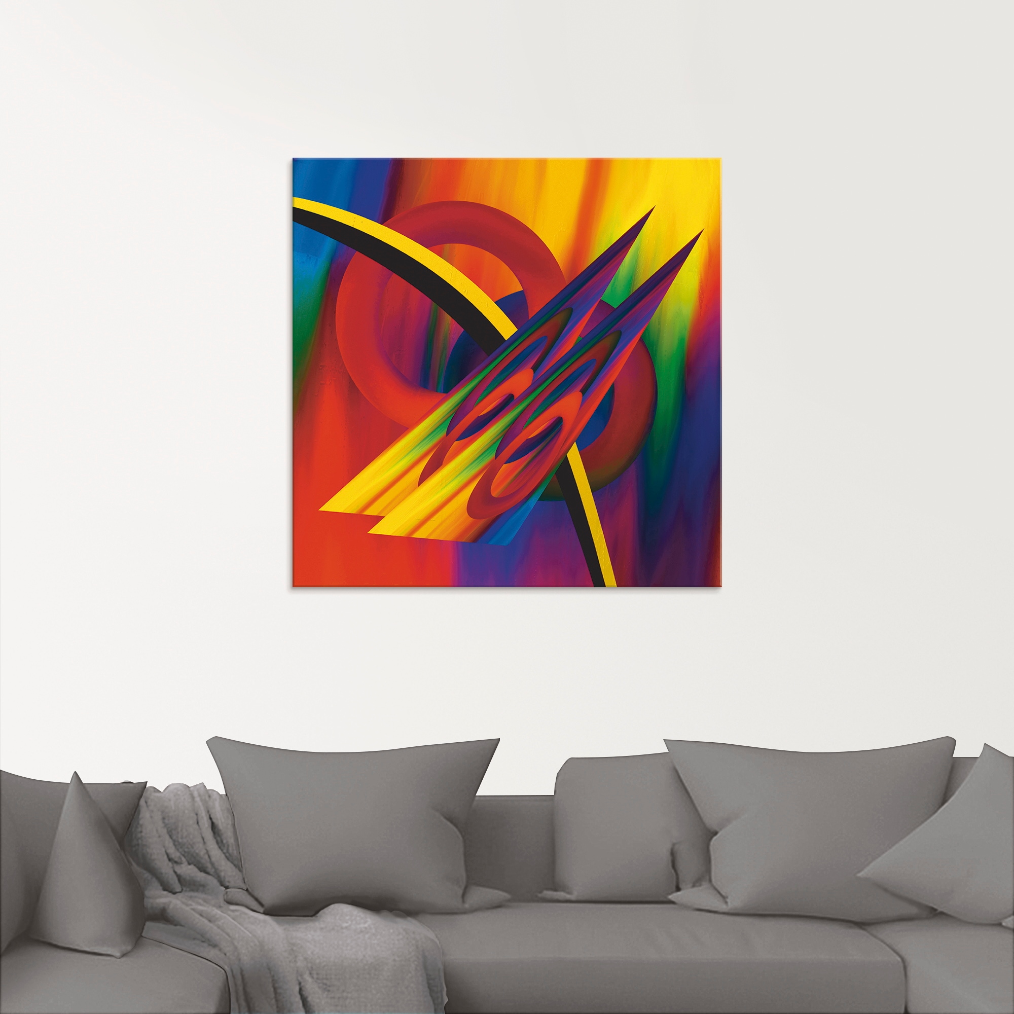 Artland Tableau en verre »Modern Bunt« 1 cuis tlg. in verschiedenen Grössen