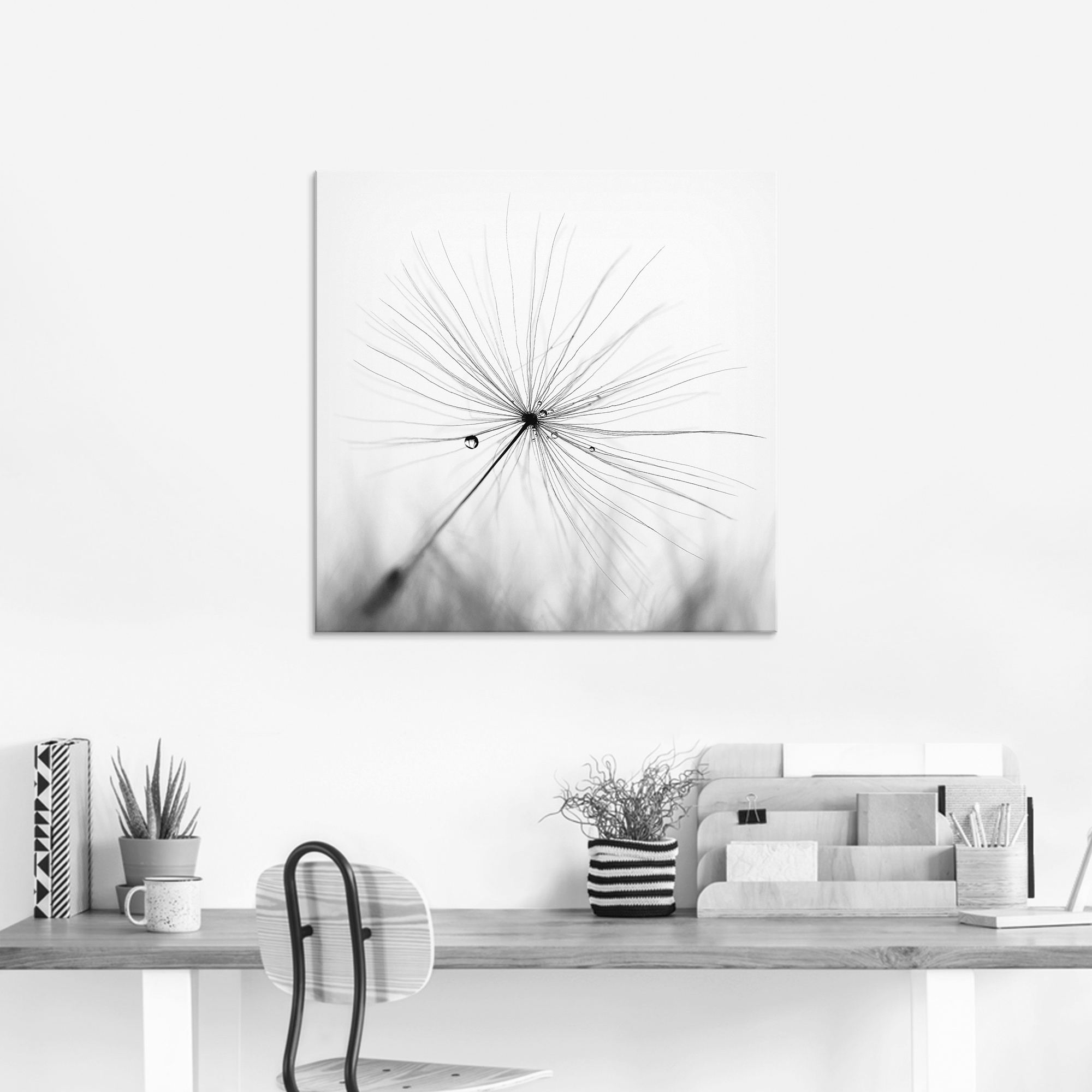 Artland Glasbild »Pusteblume Schirmchen« Blumen 1 Stk. tlg. in verschiedenen Grössen