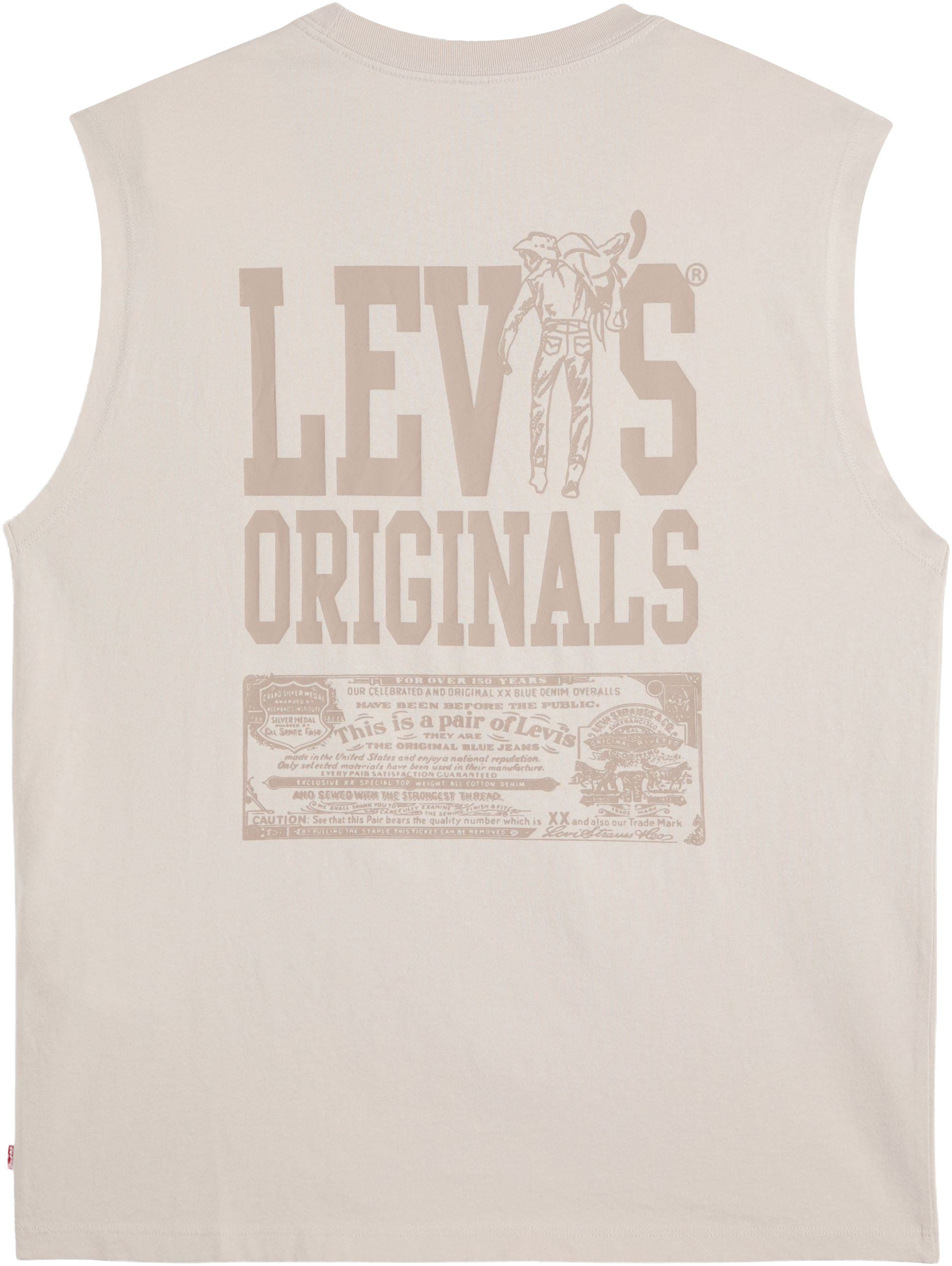 Levi's® T-shirt musclé »GR MUSCLE TANK« Partie avant et arrière avec imprimé