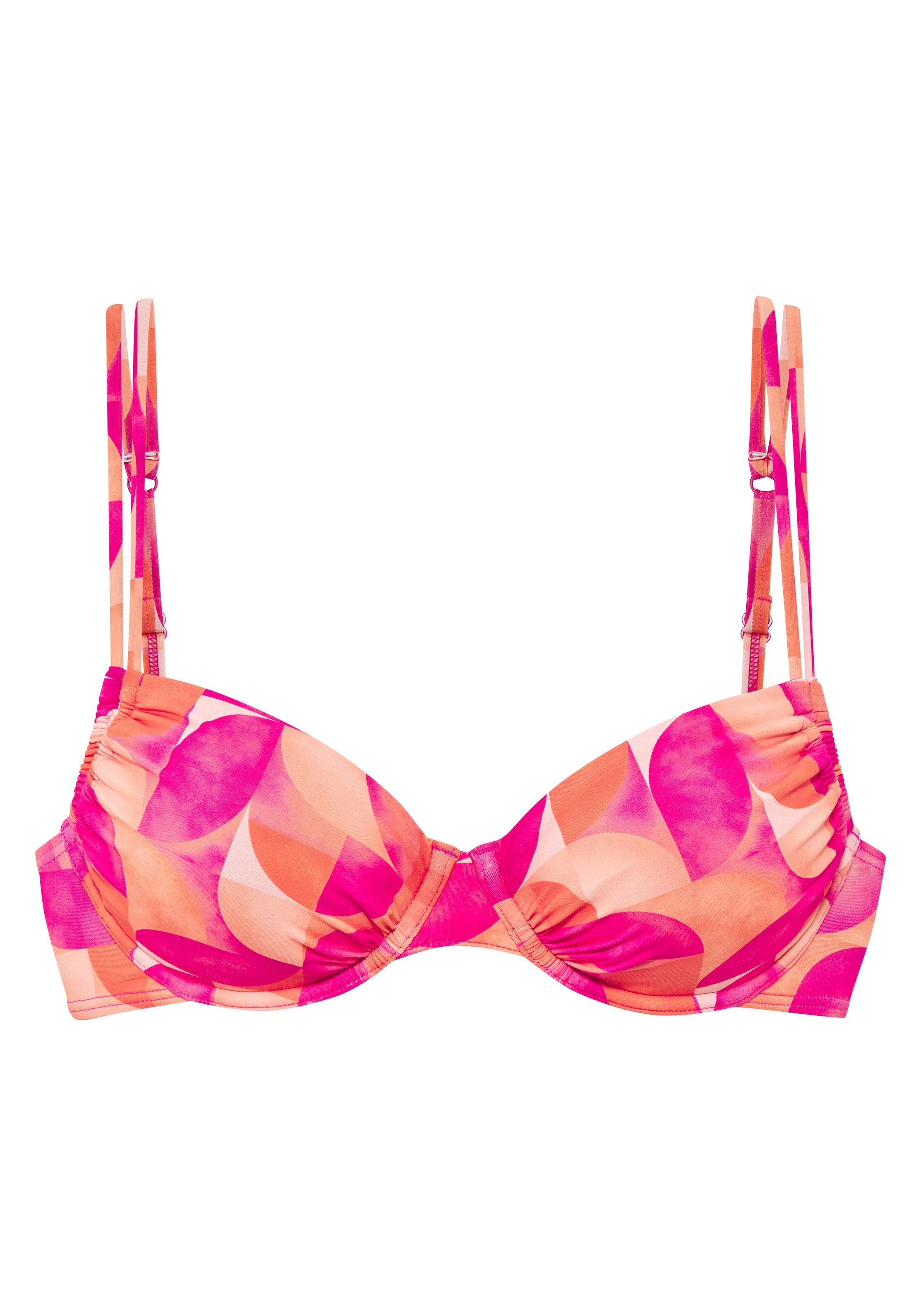 LASCANA Haut de bikini à armatures »Tilly« avec impression all-over moderne