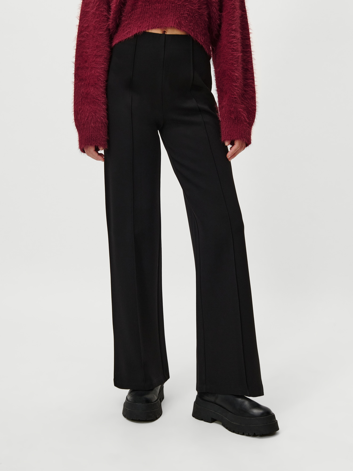 Image of LeGer Schlupfhose "Valentine, LeGer by Lena Gercke" mit Bundfalte, ohne Verschluss