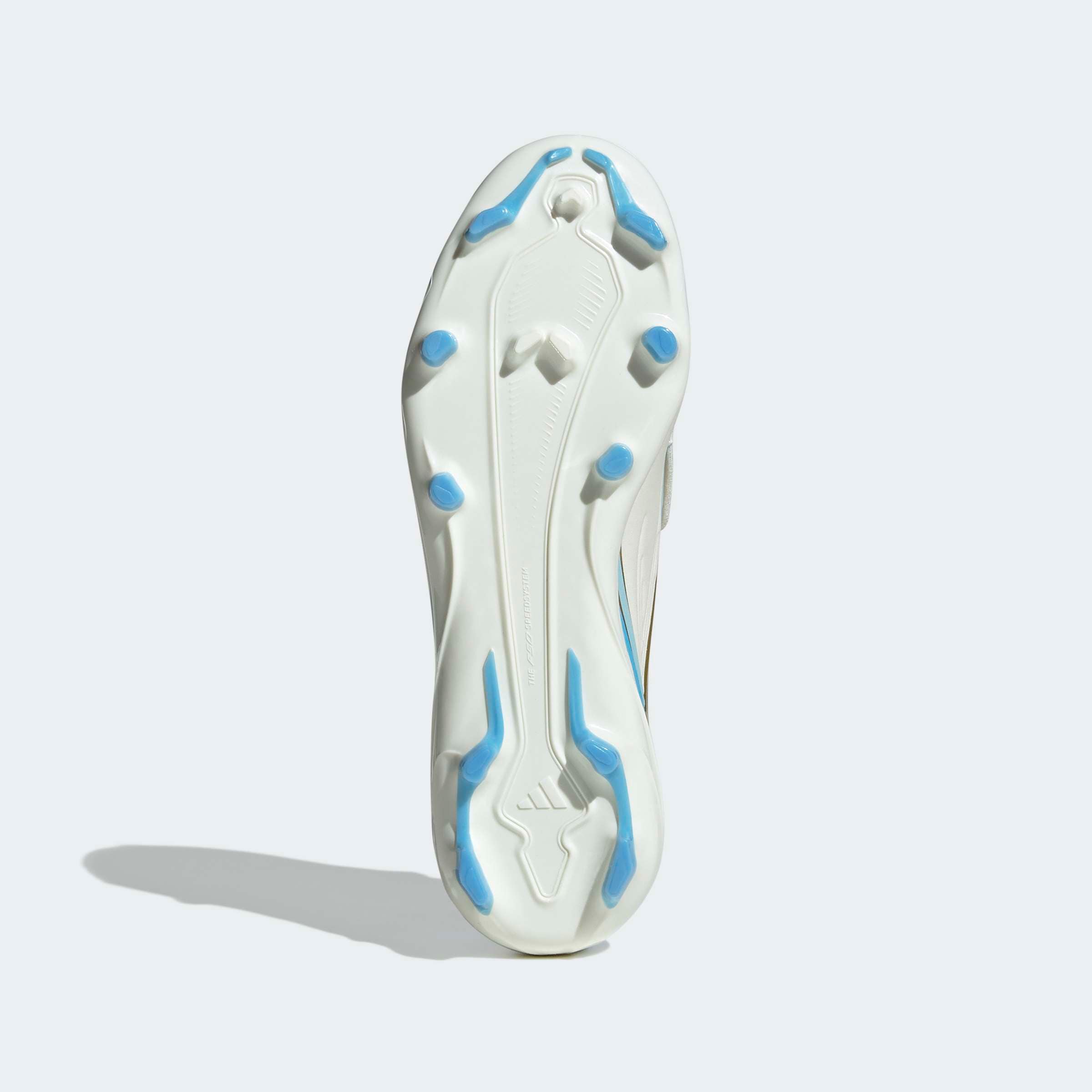 adidas Performance Chaussure de football »F50 MESSI LEAGUE KIDS , FESTE BÖDEN, OHNE SCHNÜRSENKEL«  semelle extérieure pour gazon et sols durs, pour adolescents & enfants