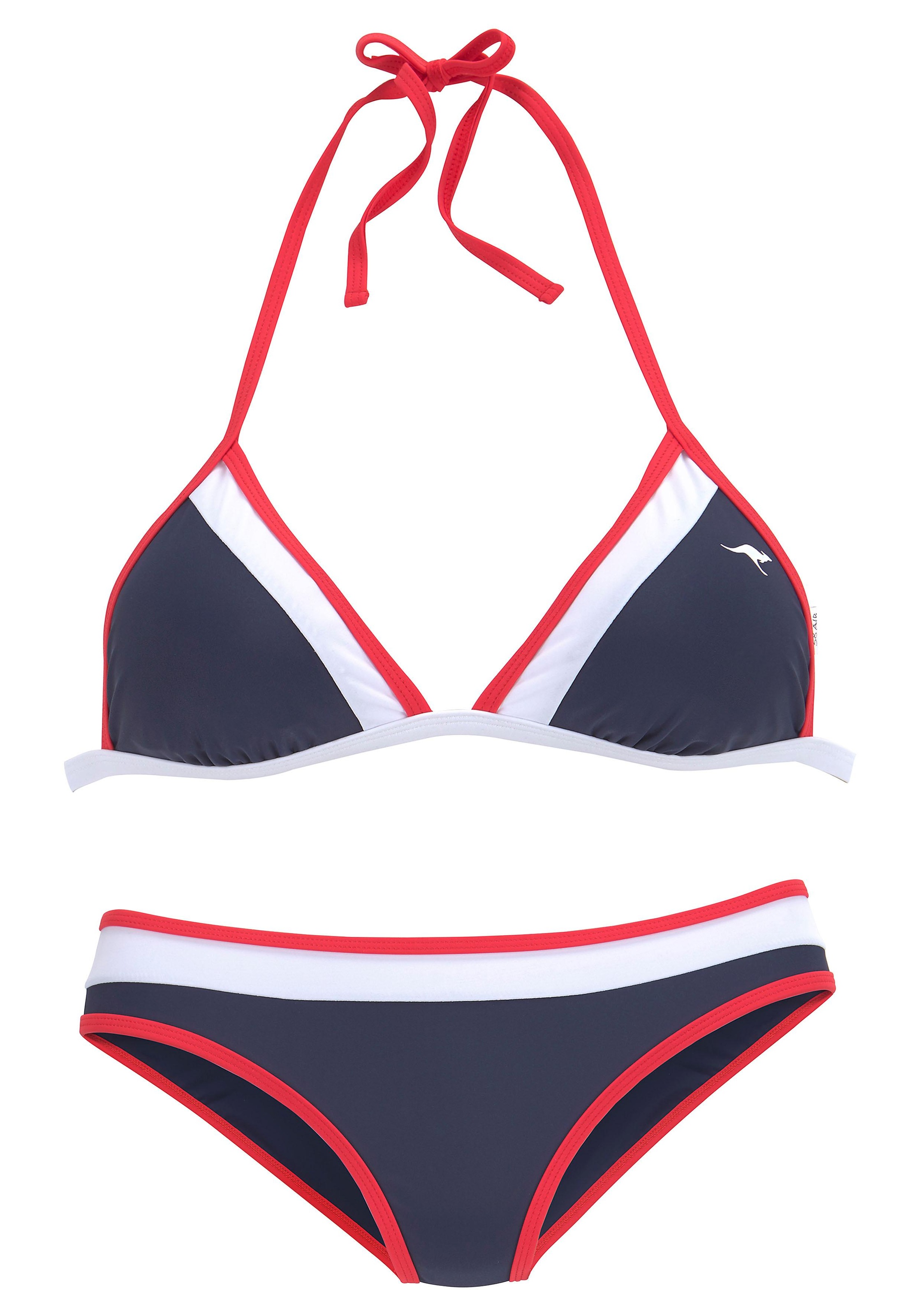 KangaROOS Triangel-Bikini "Energy" im Colourblocking-Style