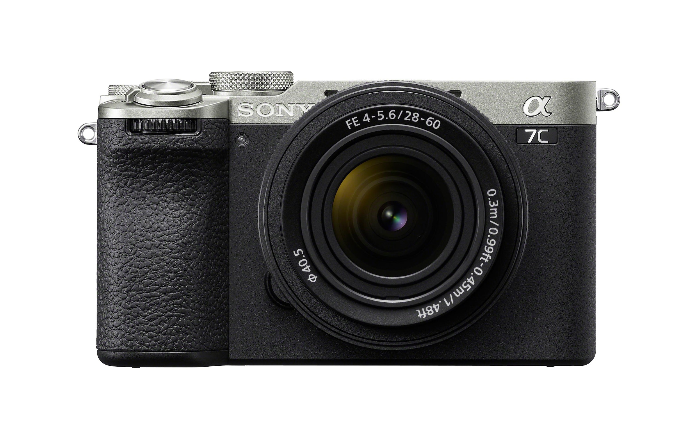 Kompaktkamera »Alpha 7CII Kit 28-60mm Silber«, Bluetooth-WLAN
