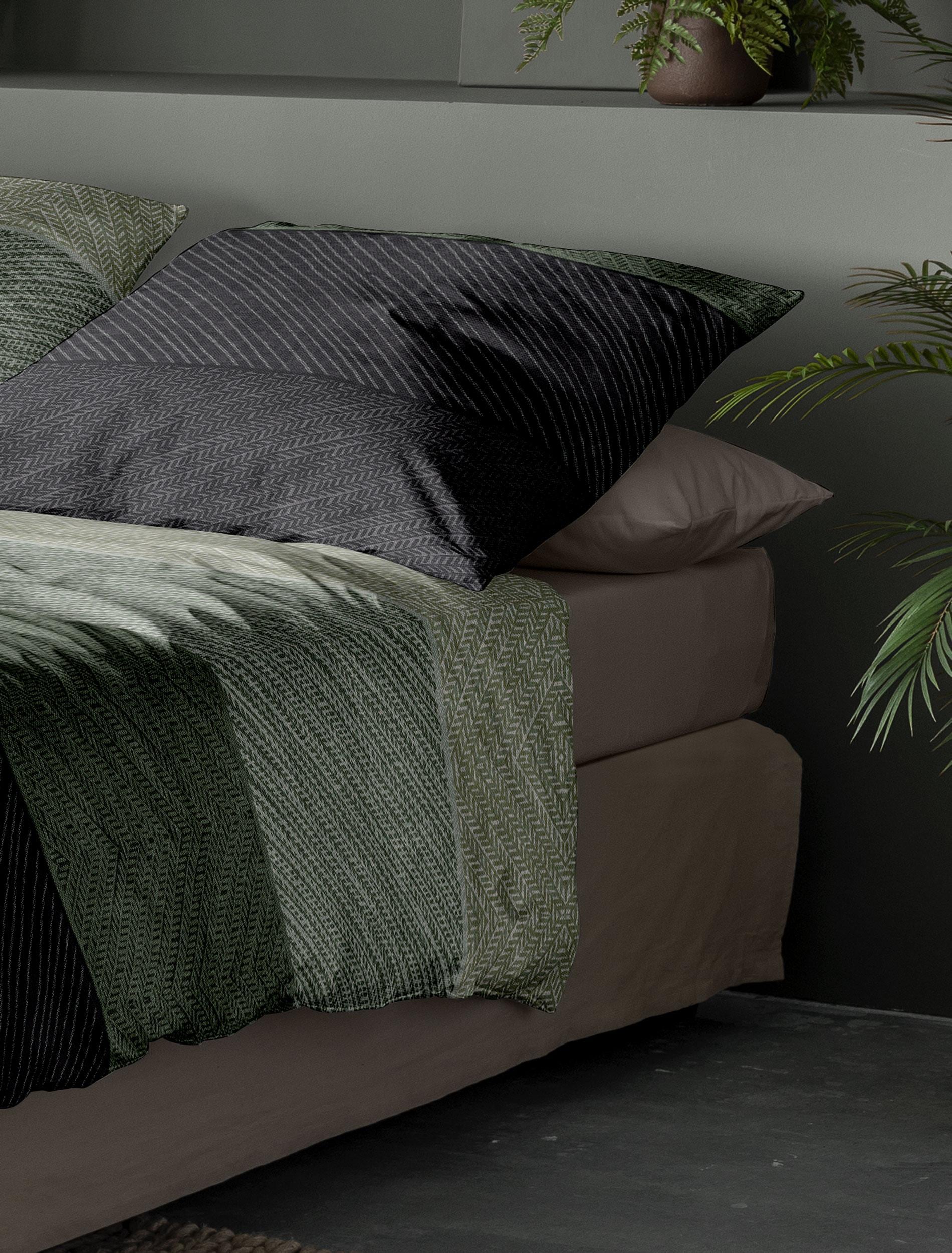 Irisette Linge de lit »8430« 2 cuis classique moderne avec fermeture éclair