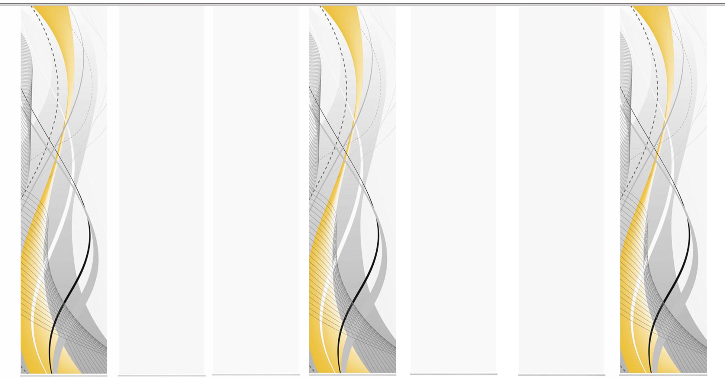 Image of HOME WOHNIDEEN Schiebegardine »CARLISLE 7ER SET«, (7 St.), HxB: 245x60 bei Ackermann Versand Schweiz