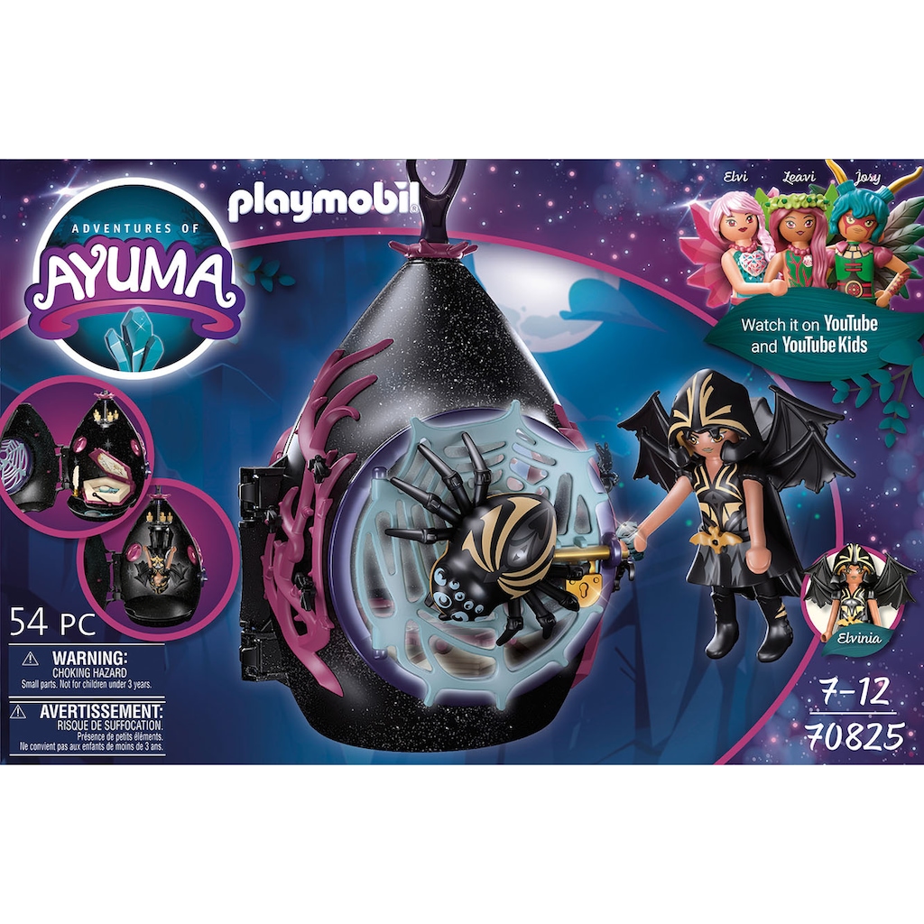 Playmobil® Konstruktions-Spielset »Unterschlupf der Bat Fairies (70825), Adventures of Ayuma«, (54 St.)