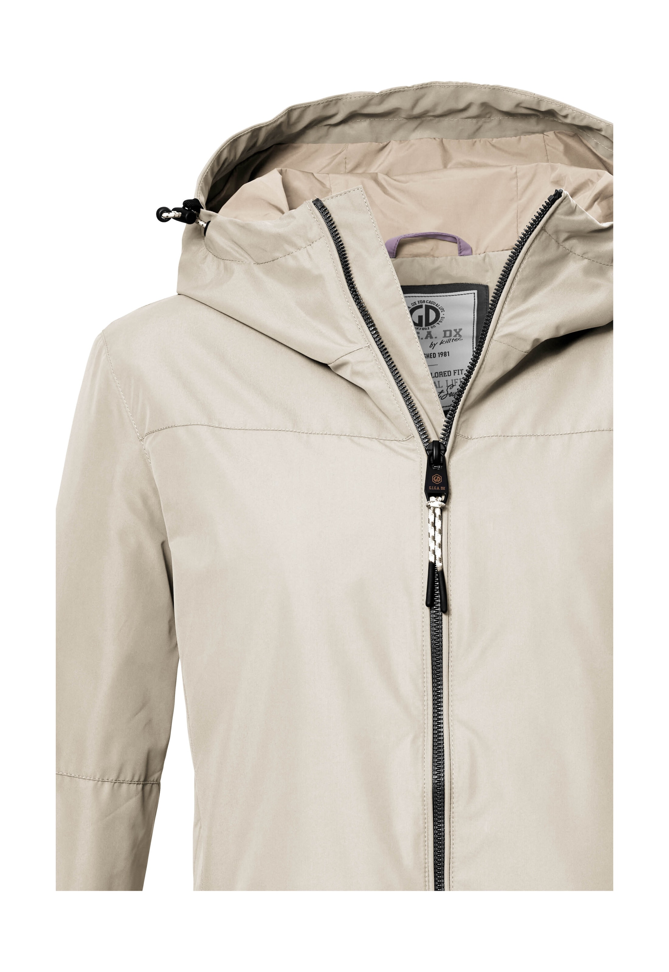 G.I.G.A. DX by killtec Funktionsjacke »GS 71 WMN JCKT«, Damenjacke: wasserdicht, winddicht, PFAS-frei, verstellbar, Kapuze