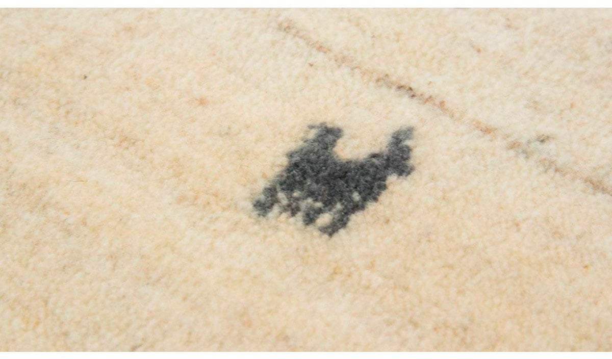 carpetfine Wollteppich »Gabbeh Uni, auch als Läufer erhältlich«, rechteckig, 15 mm Höhe, reine Wolle, handgewebt, Gabbeh Loom Tiermotiv, grosse Farbauswahl