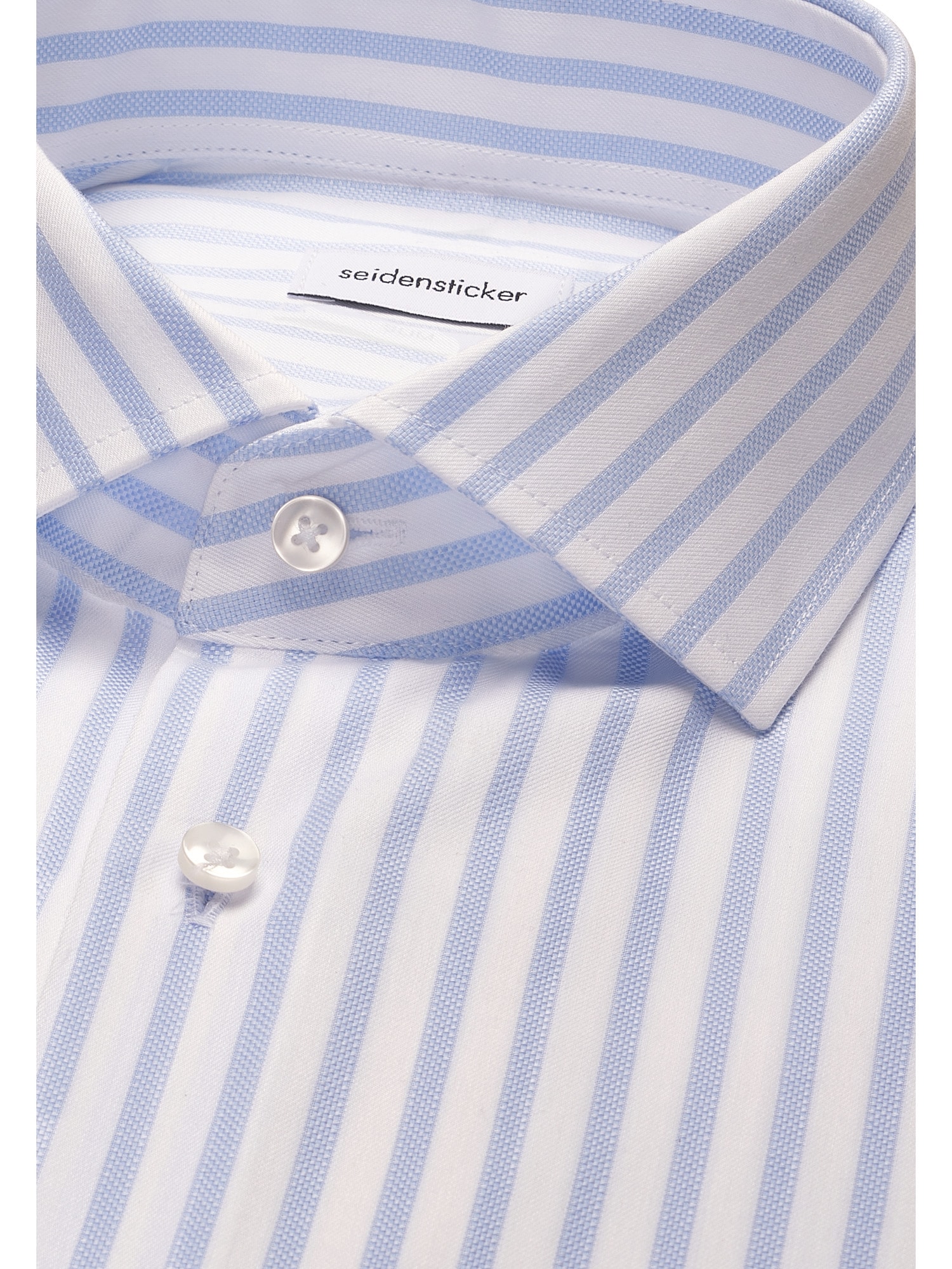 seidensticker Businesshemd »Schwarze Rose« Slim 1/1 Kentkragen Gestreift