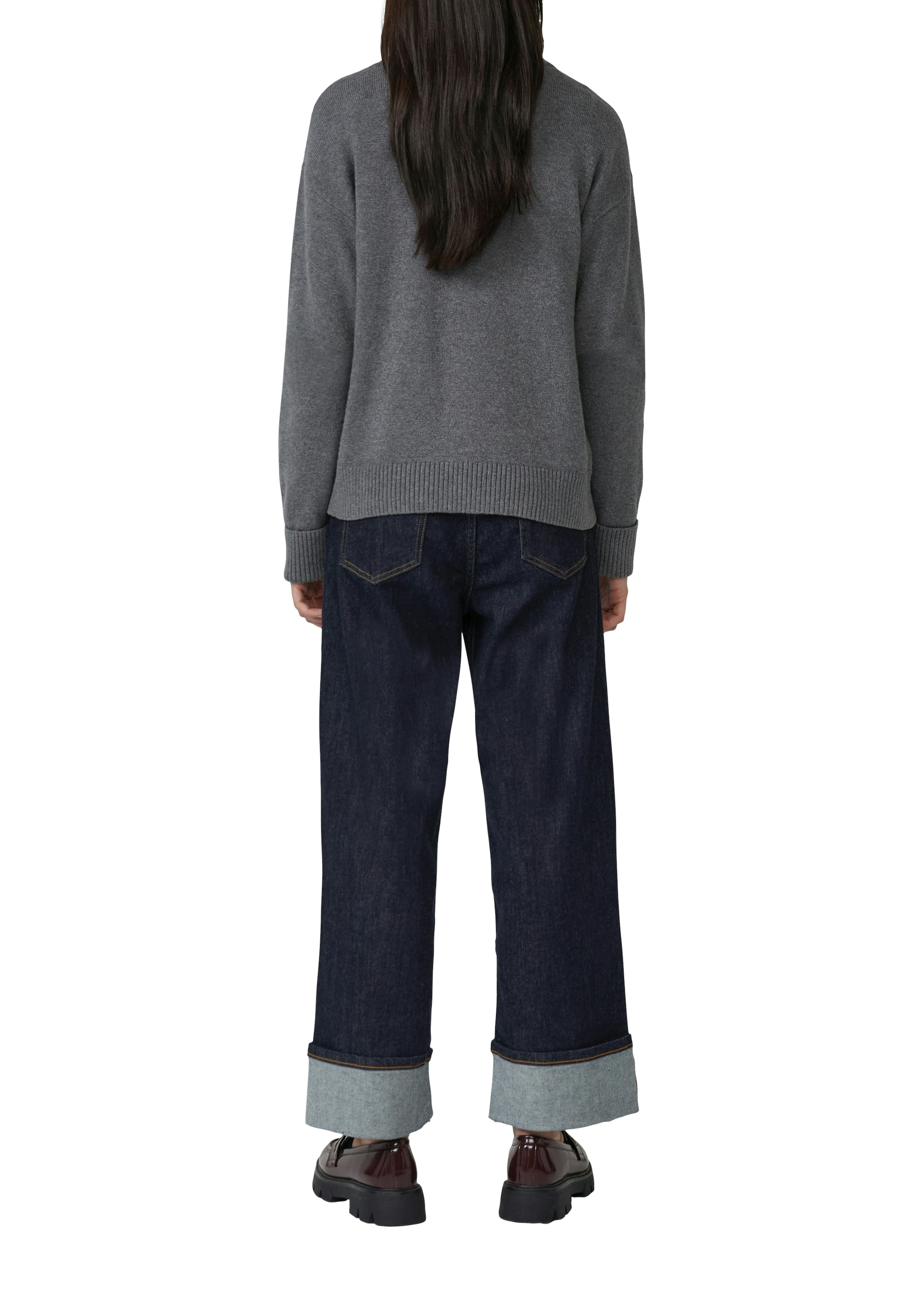 s.Oliver Pull en tricot avec col rond