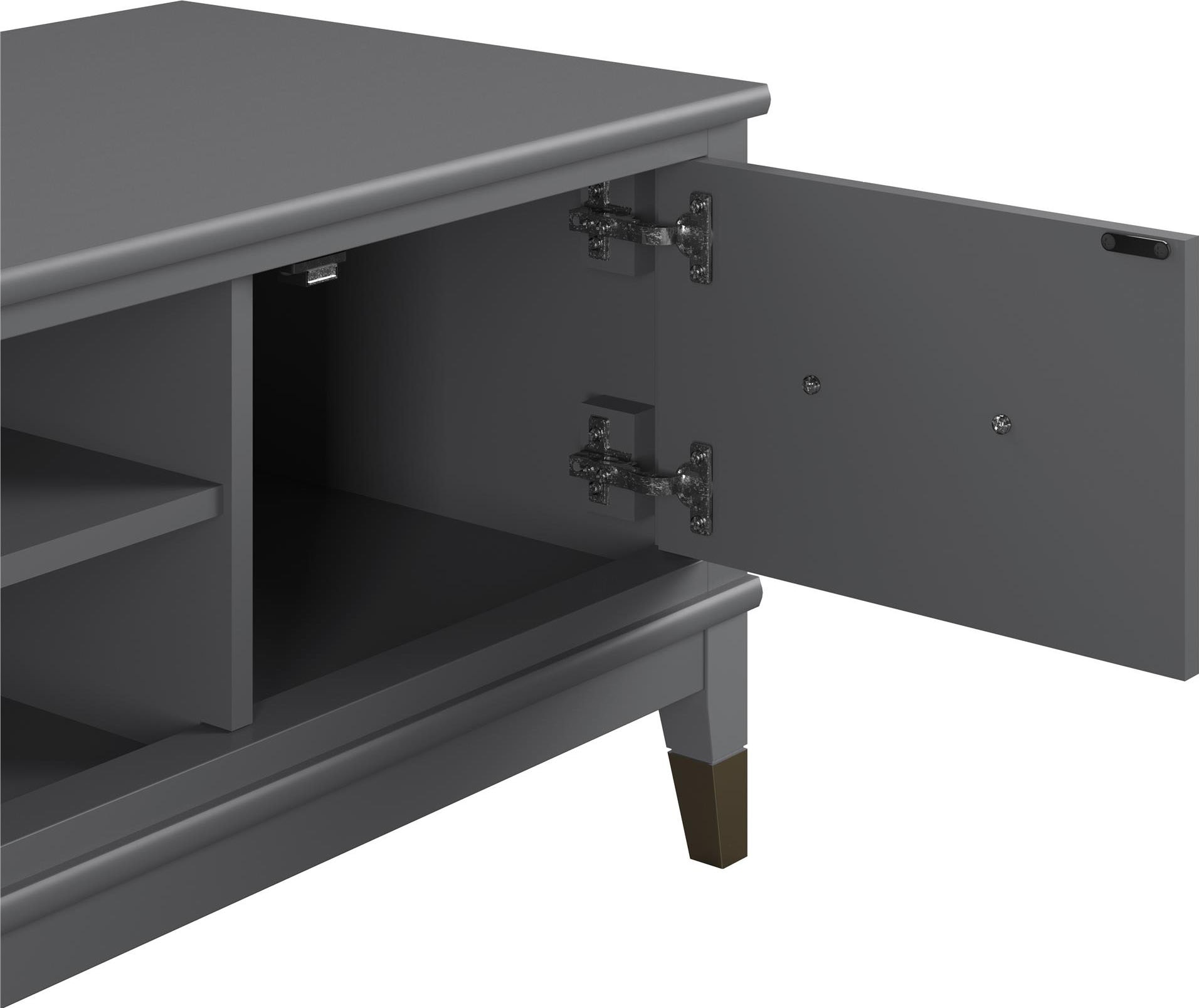 CosmoLiving by Cosmopolitan Table basse »Westerleigh« Kommode mit 3 x Kabeldurchführungen, MDF, Breite 152 cm