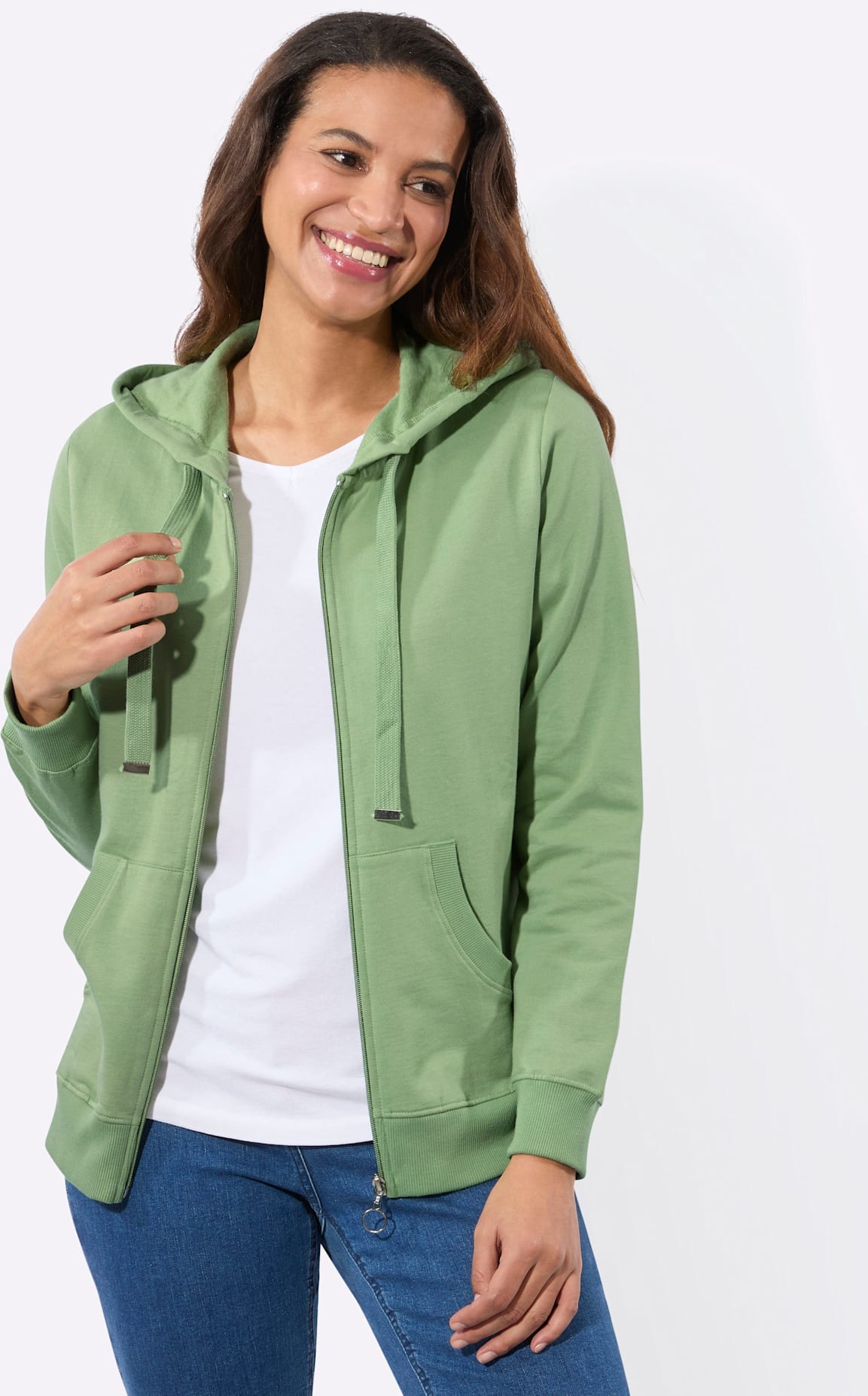 Casual Looks Shirtjacke "Sweatjacke" 1