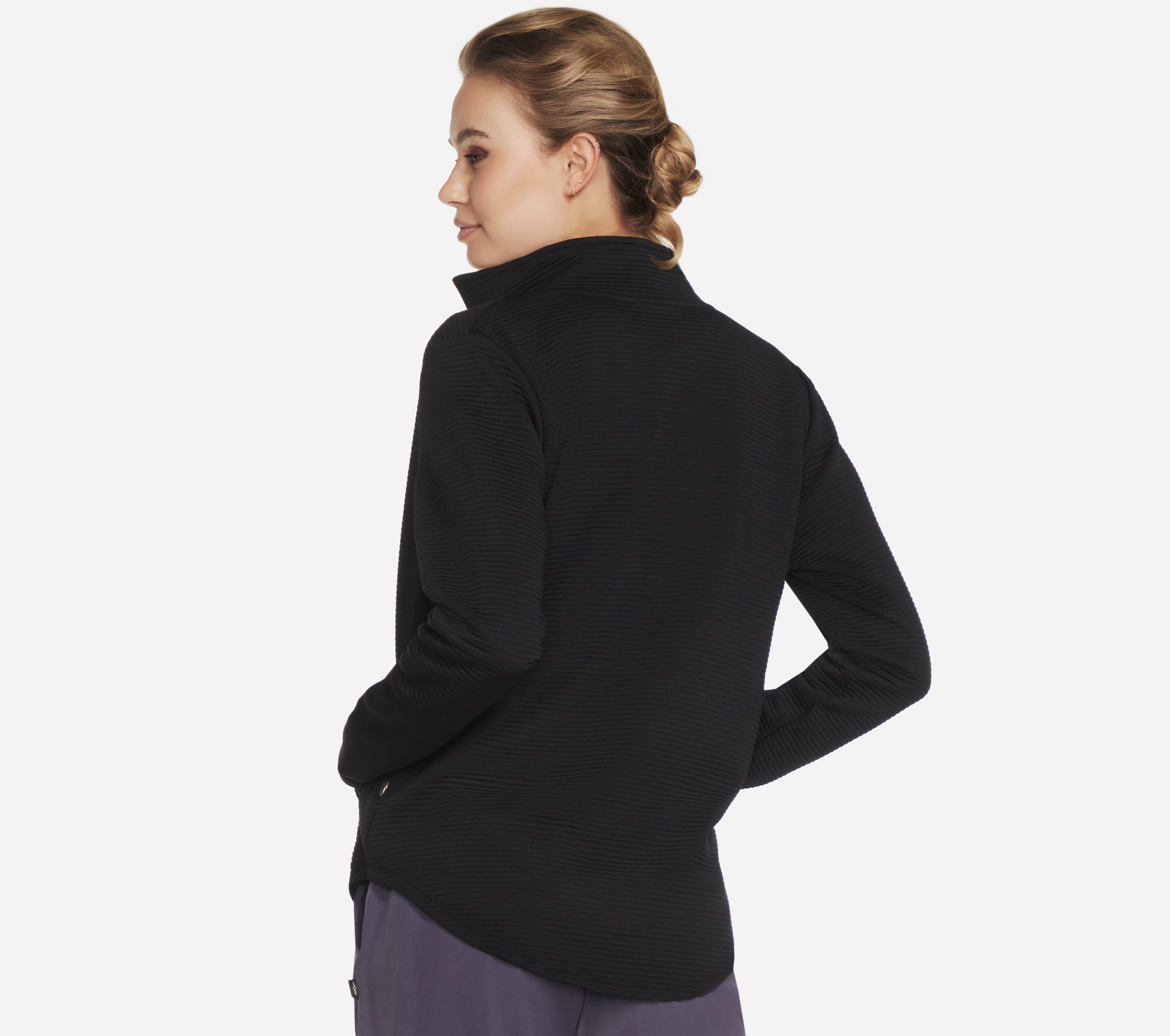 Skechers Veste d'entraînement »Women's Jacket« avec fermeture éclair, en matière jersey élastique,