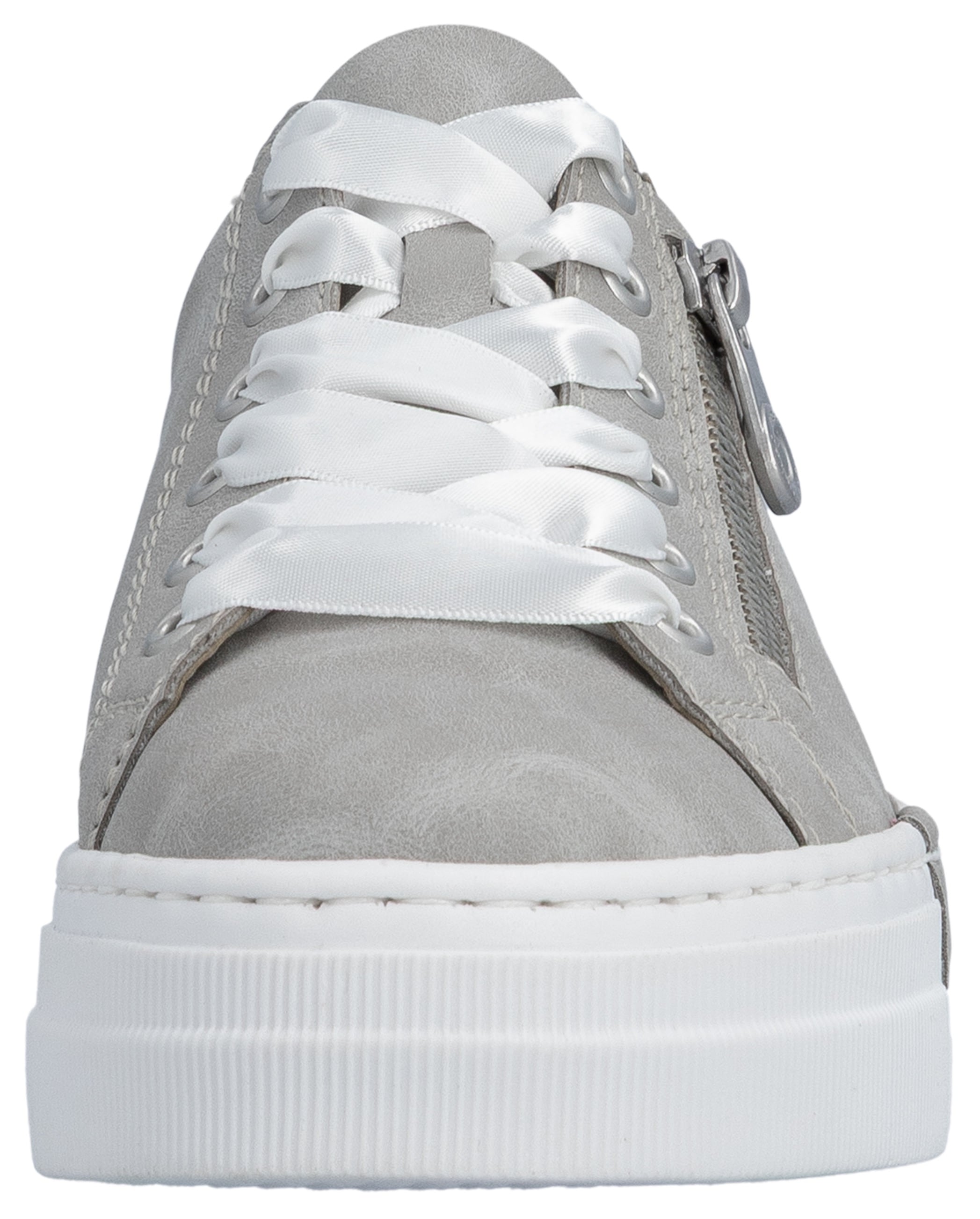 Rieker Baskets à plateforme  mit Zier-Reissverschluss, Freizeitschuh, Halbschuh, Schnürschuh