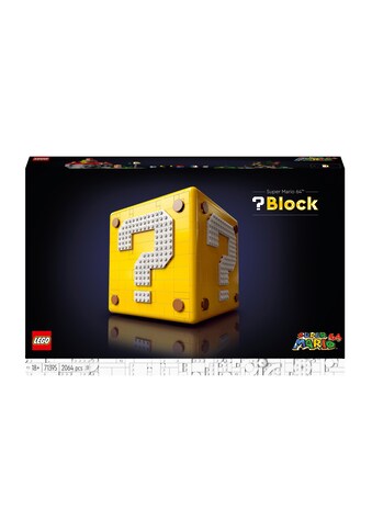 Konstruktionsspielsteine »Mario Fragezeichen-Block«, (2064 St.)
