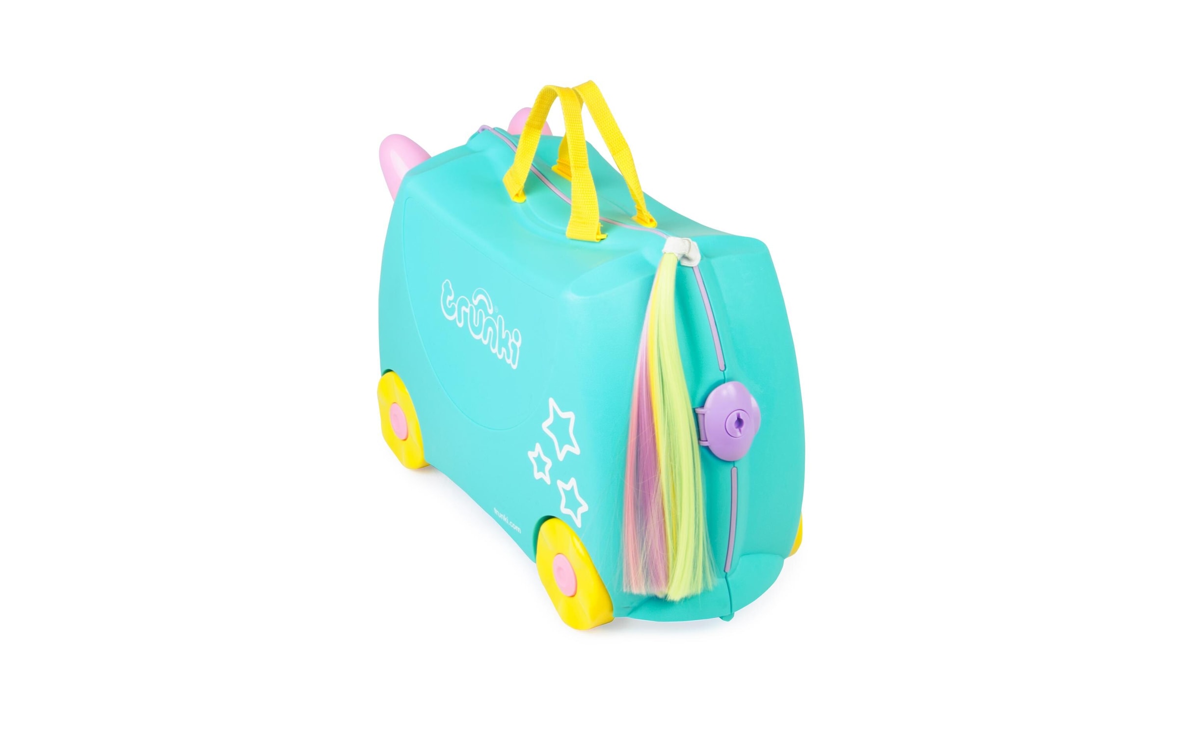 TRUNKI Trolley »Einhorn Una«, 4 Rollen