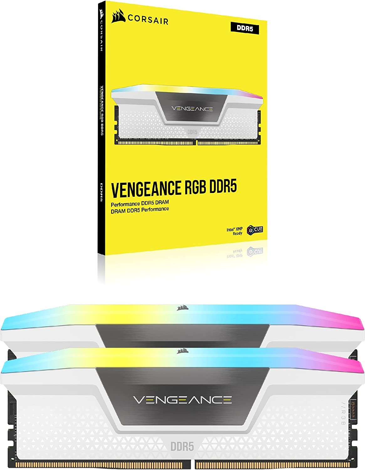 Corsair Arbeitsspeicher »Vengeance RGB DDR5 5200MHz 32GB (2x16GB)«