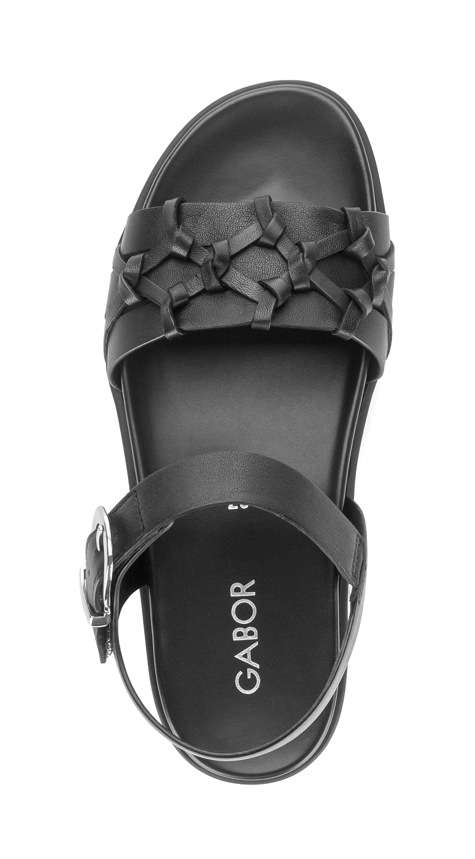 Gabor Riemchensandale  , Sandalette, Sommerschuh mit aufwendigen Details