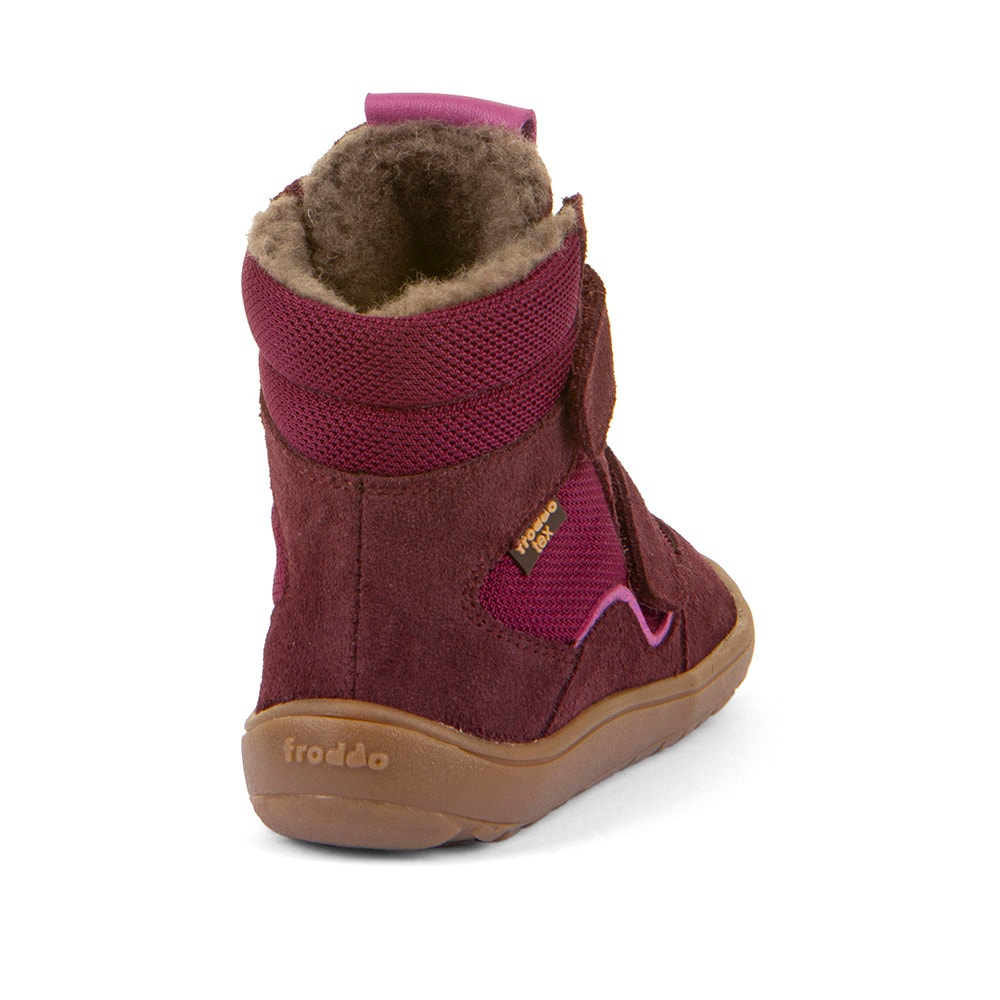 froddo® Barfussschuh »BAREFOOT TEX WINTER«, Klettschuh, Winterstiefel mit TEX-Membrane
