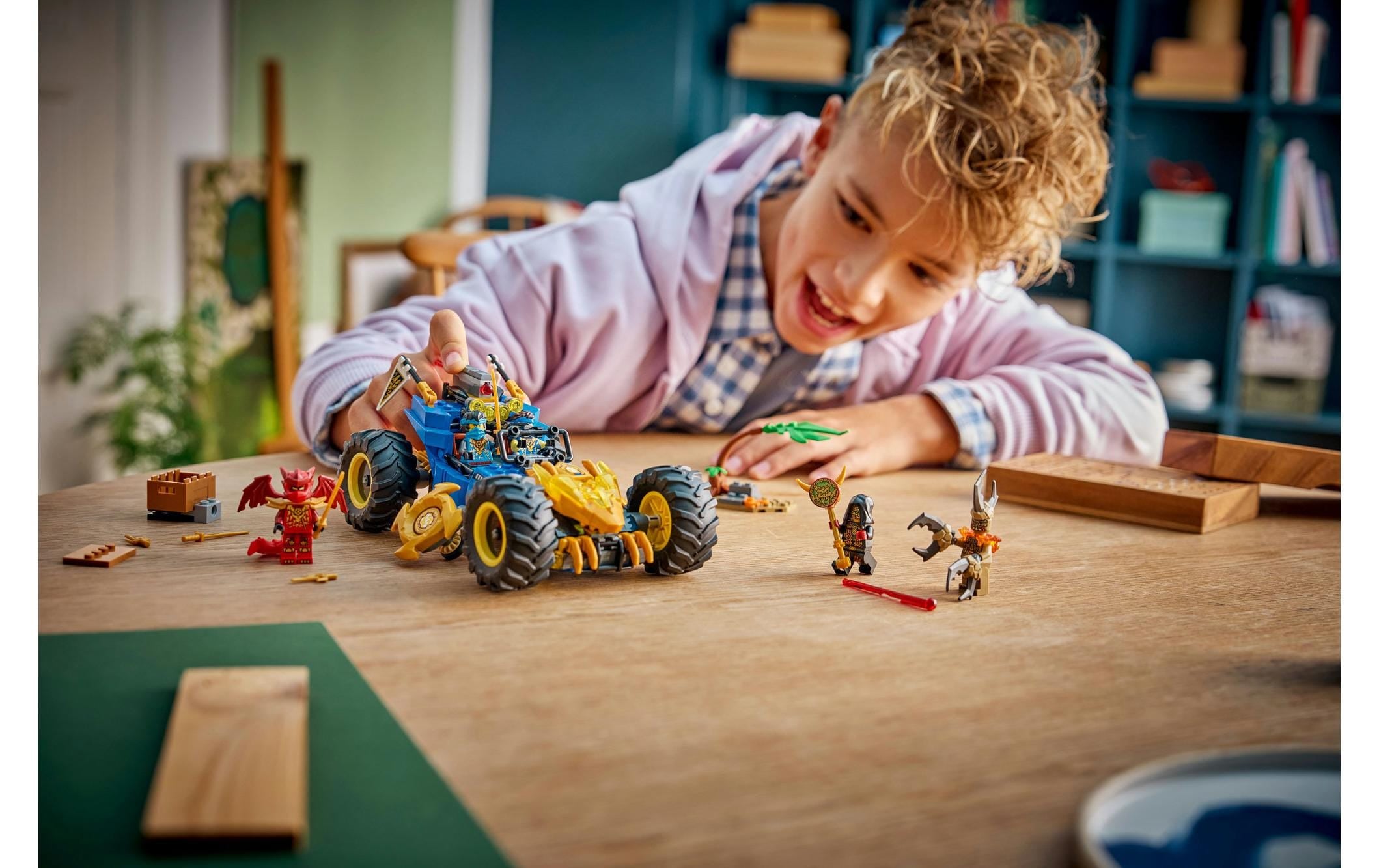   Konstruktionsspielsteine »Ninjago Jays Transformationsflitzer 71856« Kategorie: Fantasy-Welt