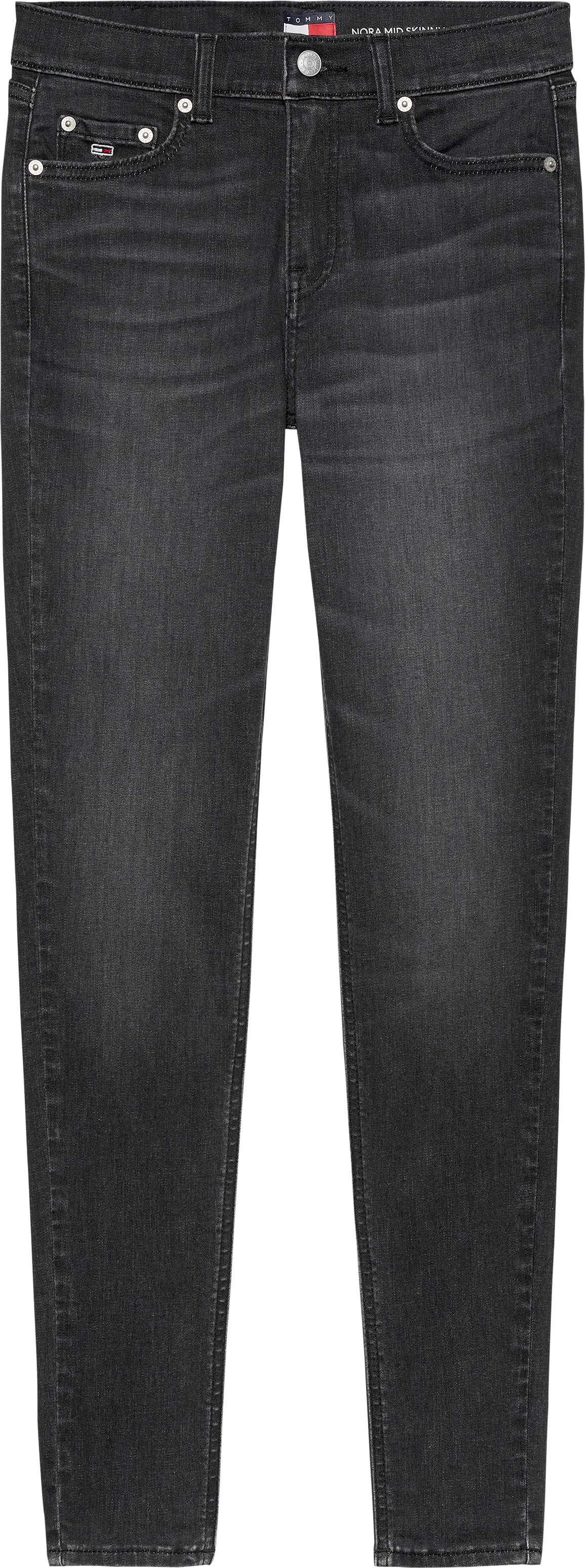 Tommy Jeans Skinny-fit-Jeans »NORA MR SKNY«, mit Waschung, mit Logo-Badge