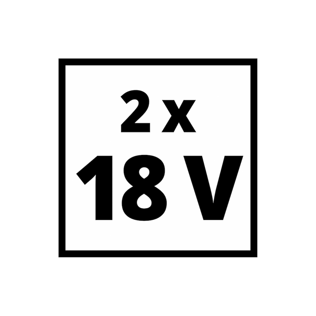 Einhell Akku »2 x 18 V 2.5Ah PXC-Twinpack CB«