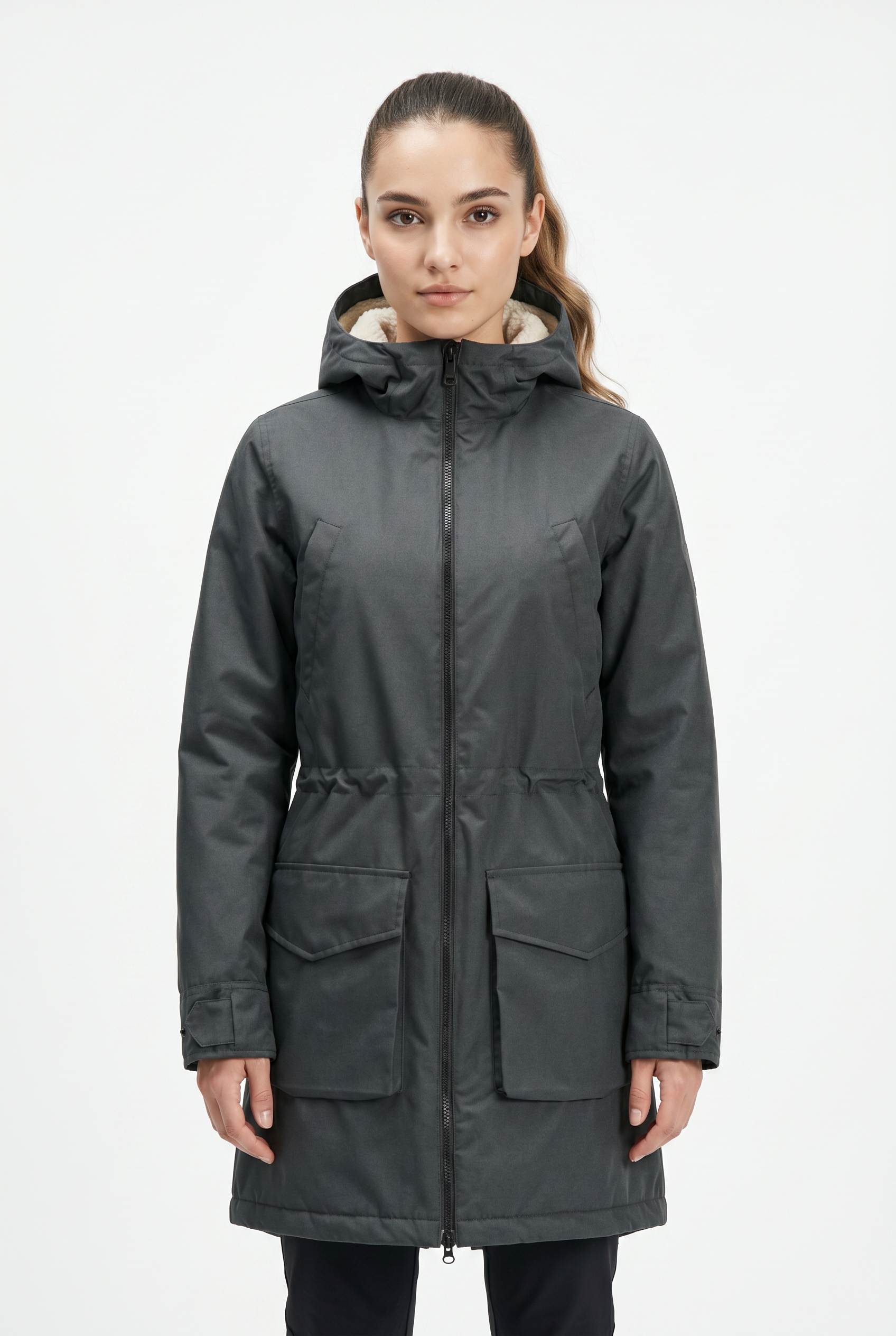 Image of Jack Wolfskin Funktionsparka "WINTER VILLAGE" mit Kapuze Wärmend, winddicht, Übergangsjacke