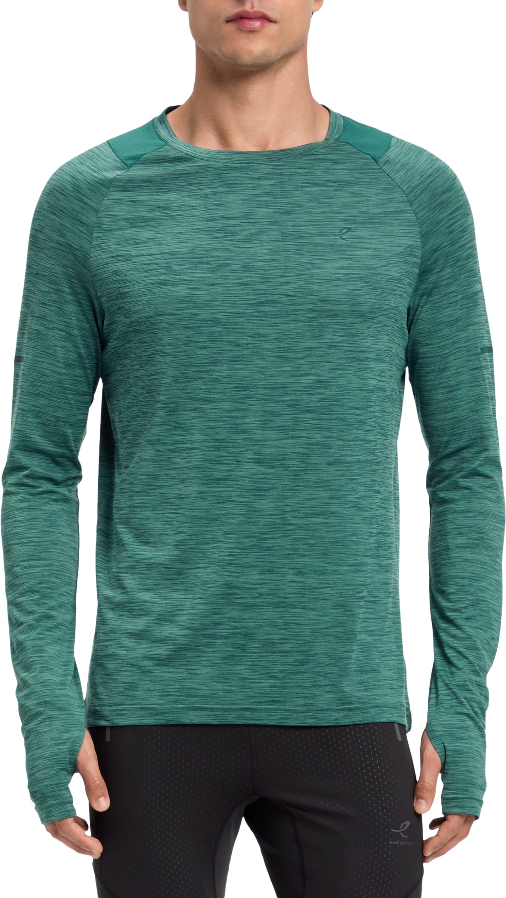 Image of Energetics Laufshirt "HE.-LANGARMSHIRT AILO LS M" mit Daumenöffnungen an den Bündchen, elastisches Material