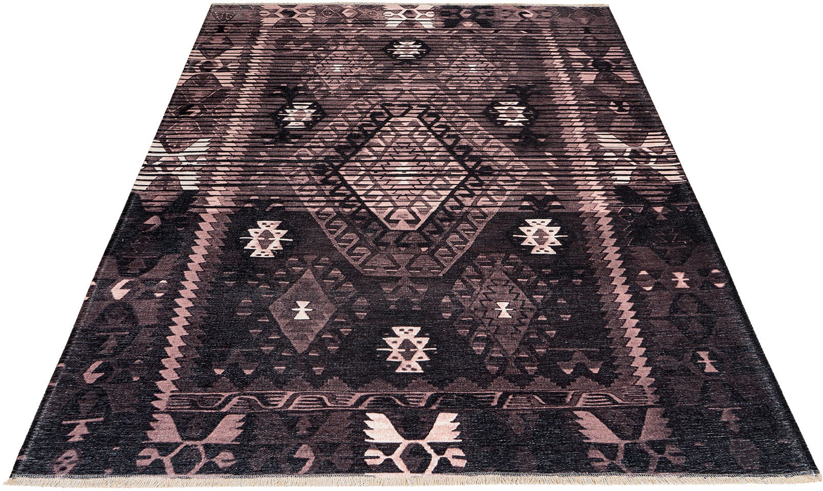 Image of Obsession Teppich »My Ethno 262«, rechteckig, 6 mm Höhe, recycelte Materialien, mit Fransen, waschbar, In- und Outdoor geeignet, Wohnzimmer bei Ackermann Versand Schweiz