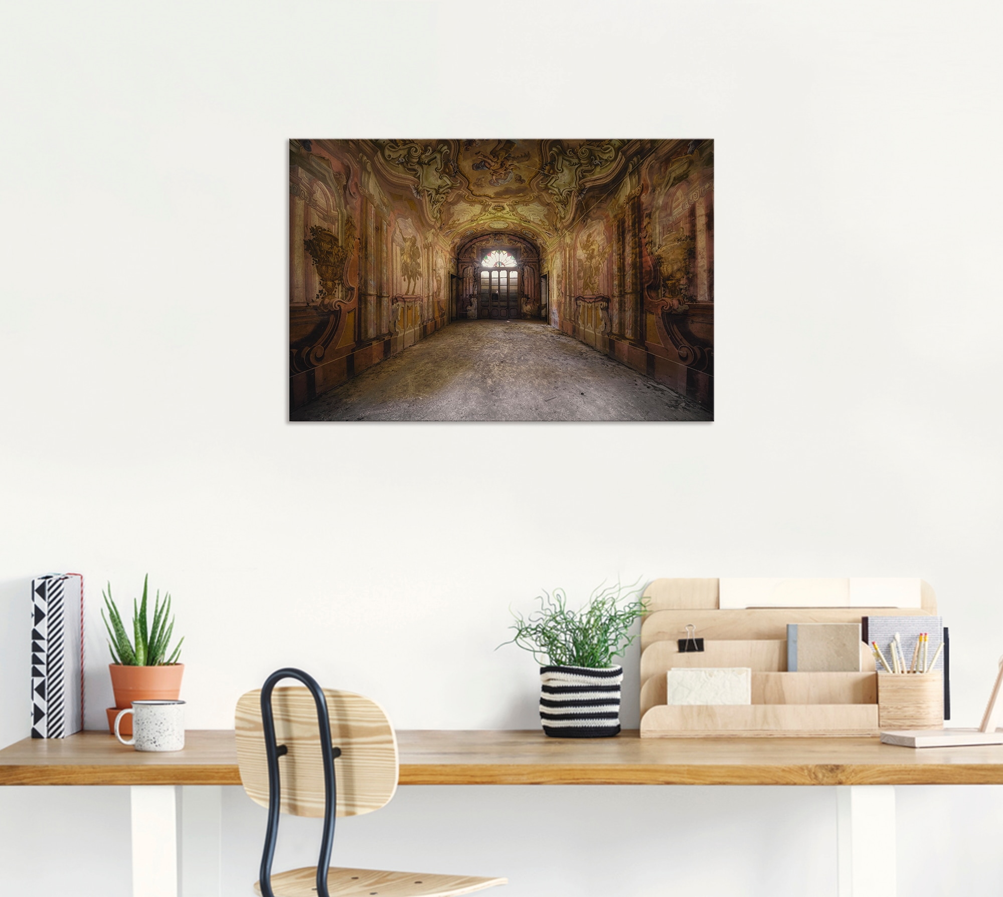 Artland Wandbild »Lost Place - Villa - verlassene Orte«, Gebäude, (1 St.), als Alubild, Outdoorbild, Leinwandbild in verschied. Grössen
