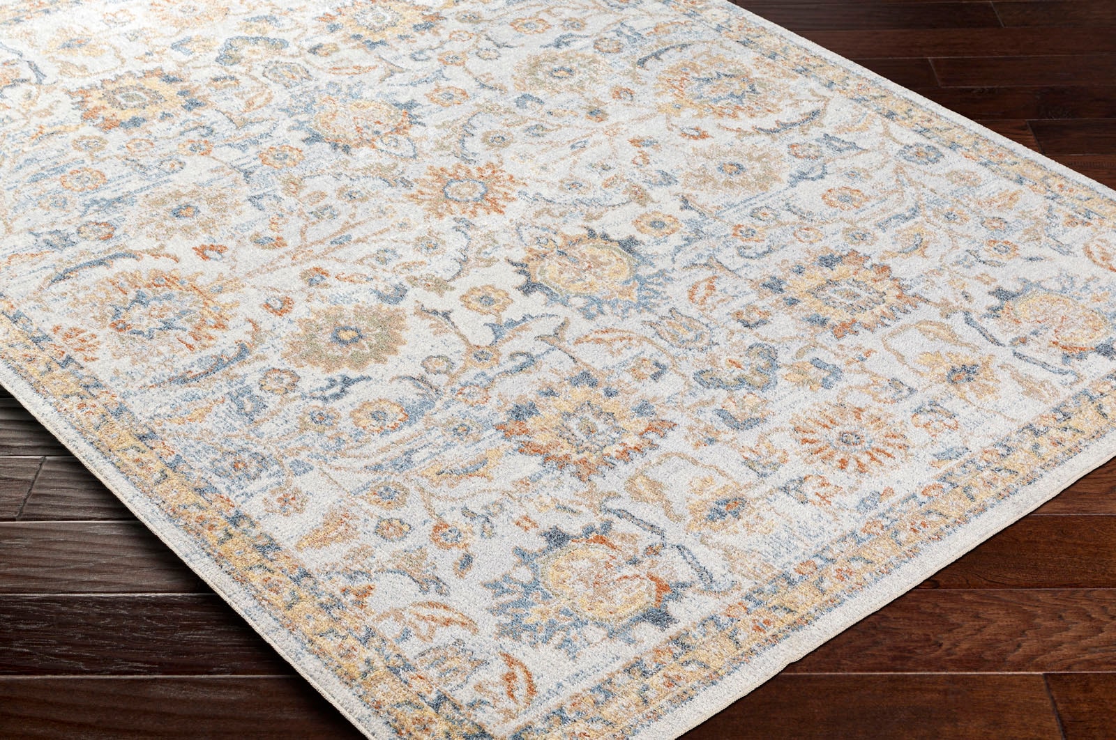 Livabliss Teppich »CINCINNATI«, rechteckig, 10 mm Höhe, Maschinenwaschbar, Vintage Kurzflor Wohnzimmerteppich, Schlafzimmer