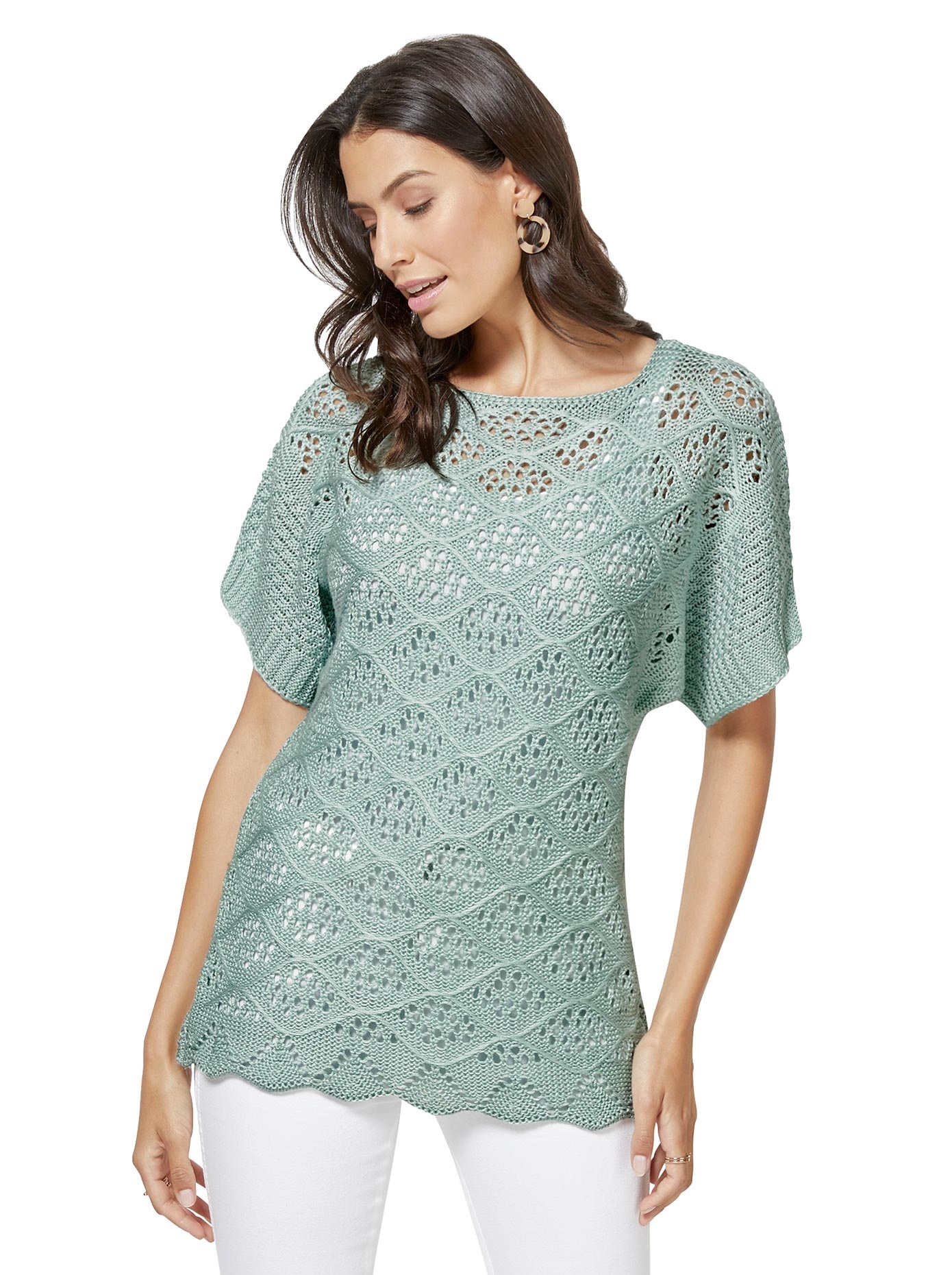 Image of Inspirationen Ajourpullover »Pullover« bei Ackermann Versand Schweiz