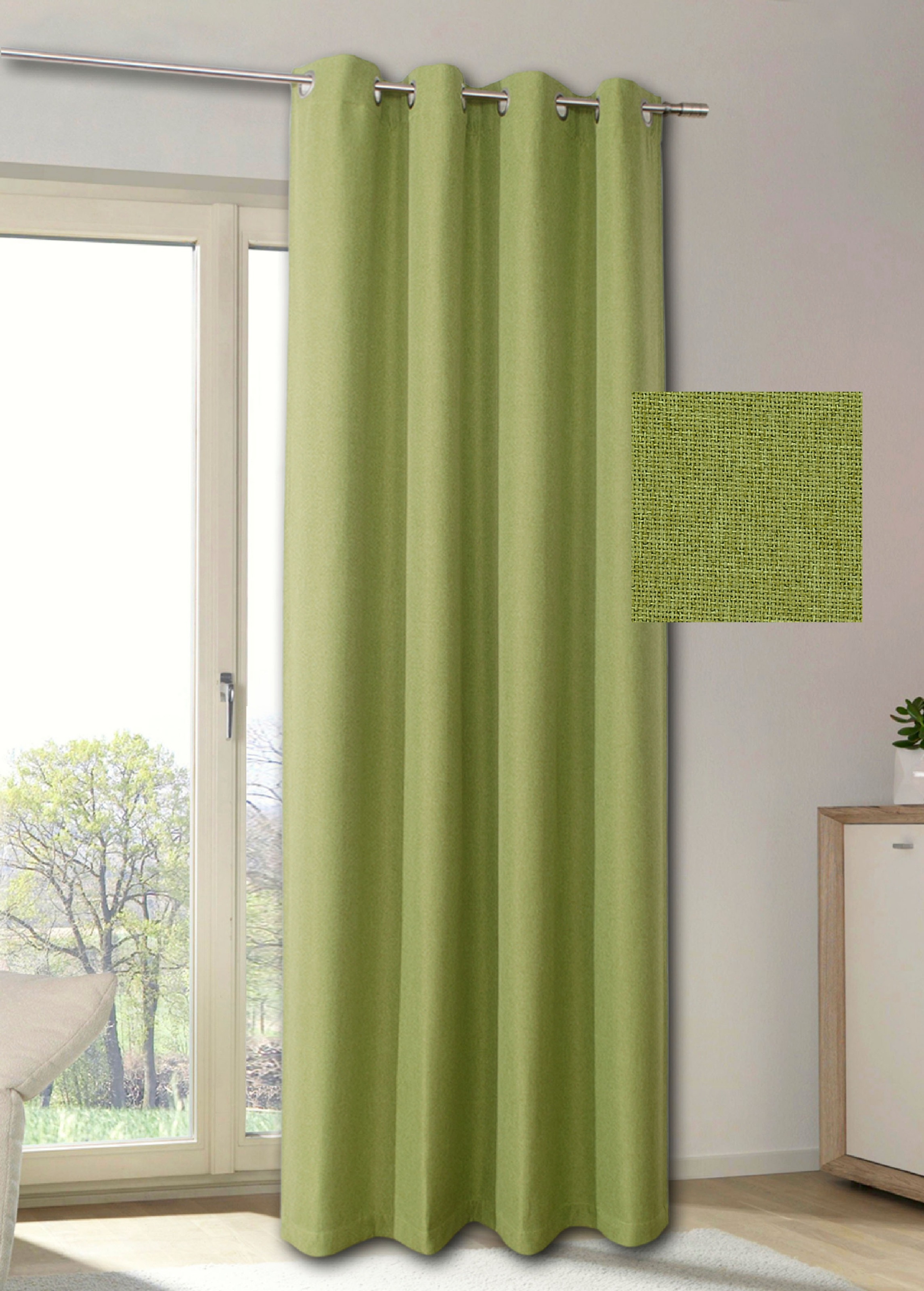 Image of DELAVITA Vorhang »MAILAND«, (1 St.), blickdicht, verschiedene Farben, verschiedene Grössen bei Ackermann Versand Schweiz