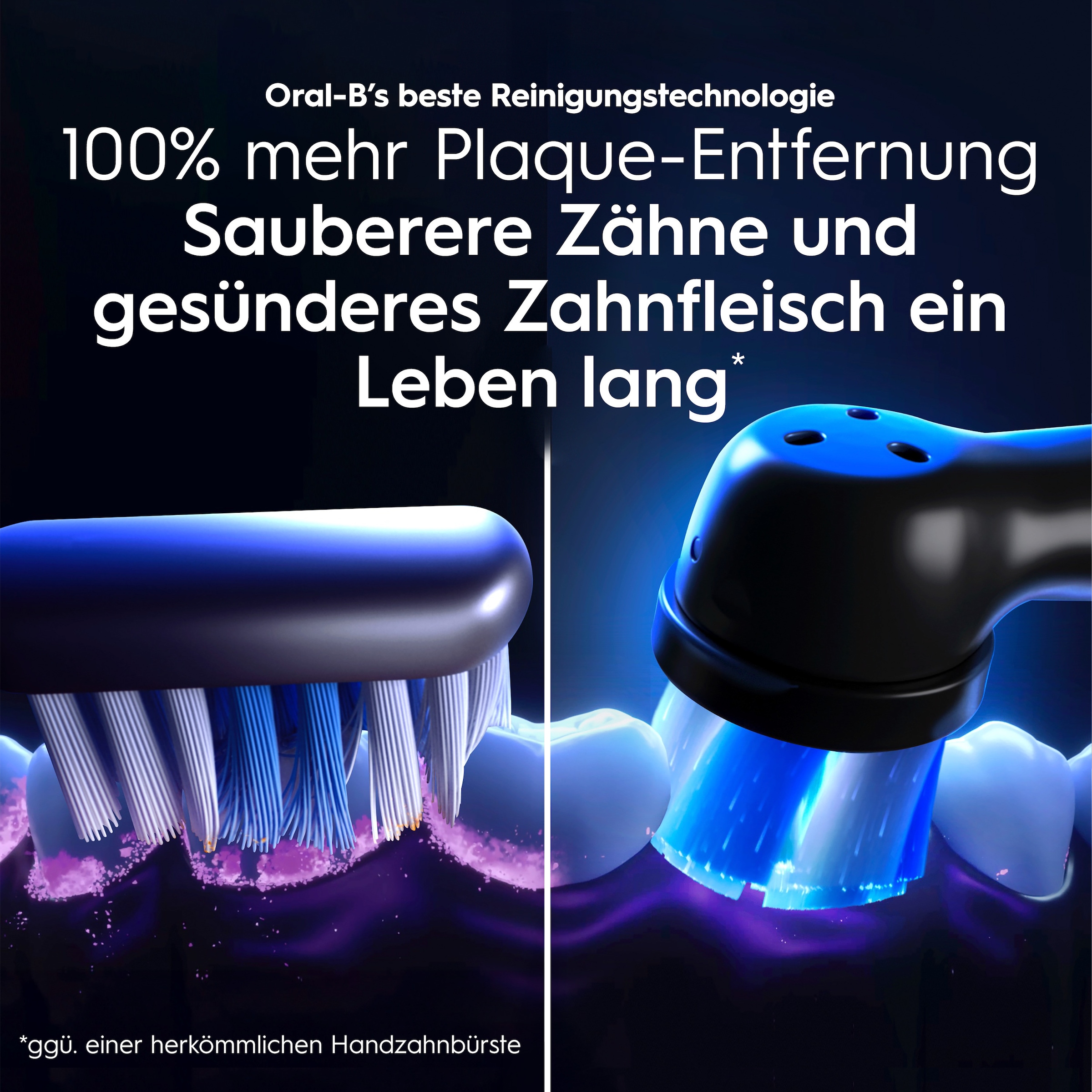 Oral-B Brosse à dents électrique »iO Series 10« 1 cuis Aufsteckbürsten inkl. 1 Aufsteckbürste, iO Sense Schnellladestation, Lade-Reise-Etui