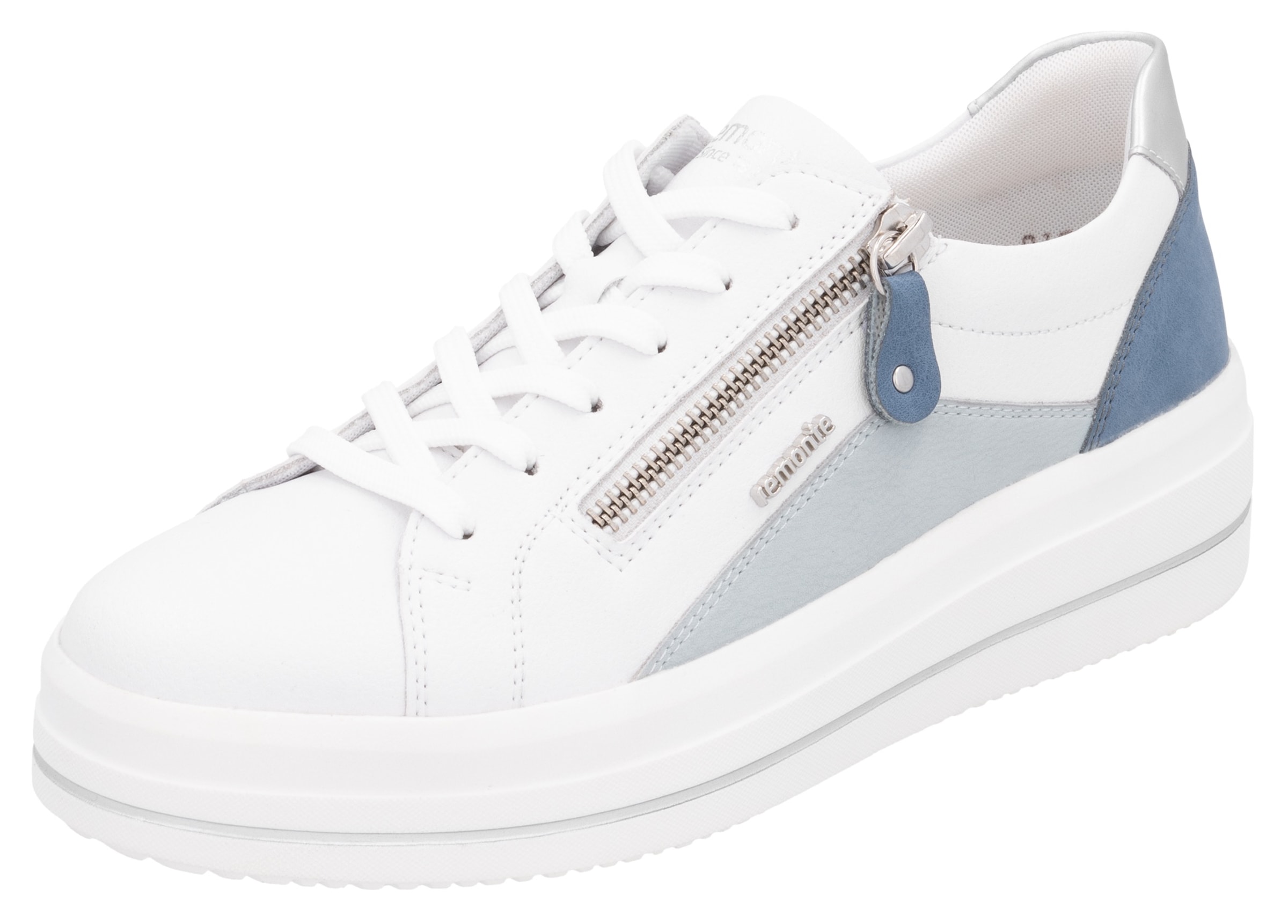 Image of Remonte Plateausneaker, Freizeitschuh, Halbschuh, Schnürschuh mit Soft-Einlage
