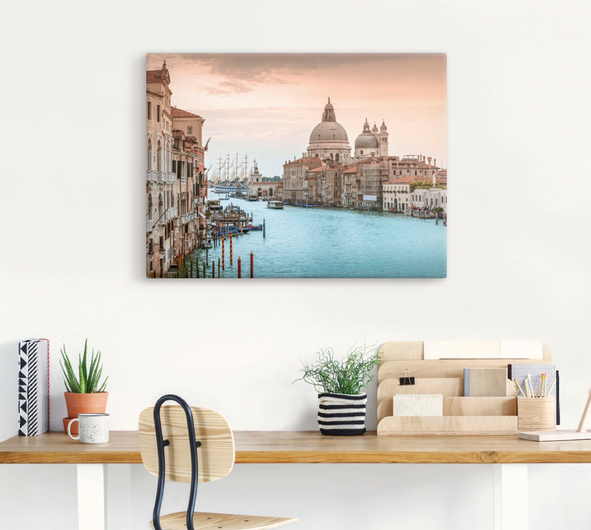 Artland Wandbild »Venedig Canal Grande I«, Italien, (1 St.), als Alubild, Outdoorbild, Leinwandbild, Poster, Wandaufkleber