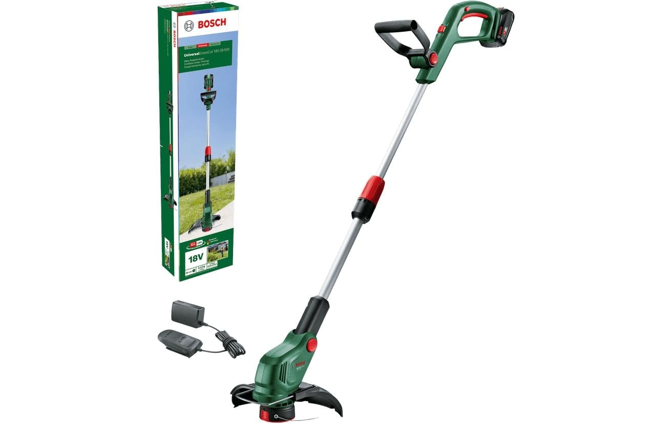BOSCH Akku-Rasentrimmer »UniversalGrassCut 18 V-26-500 Kit«