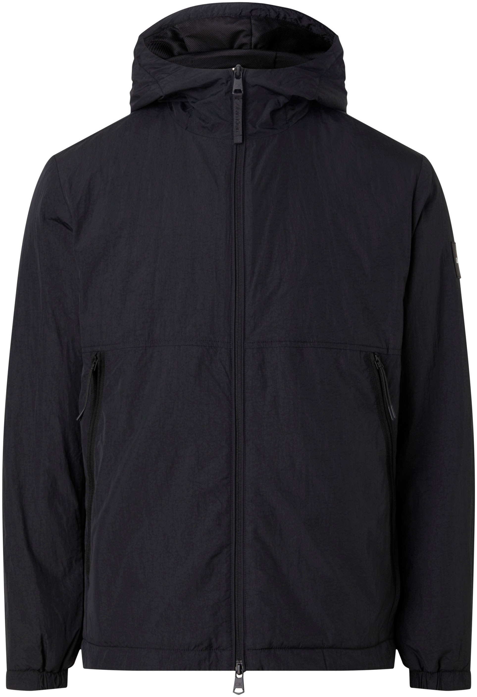 Blouson »PADDED CRINKLE NYLON JACKET«, mit Kapuze