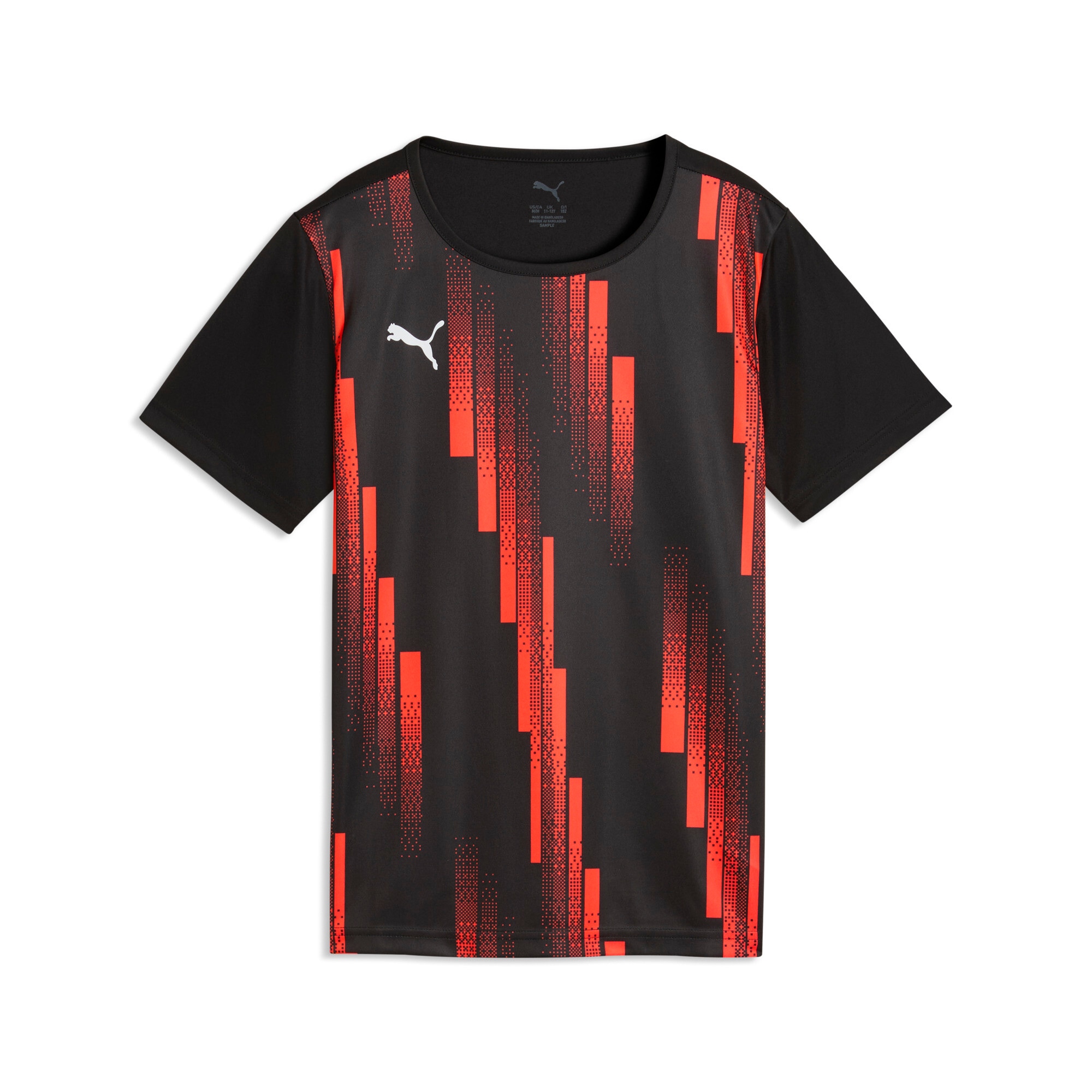 Image of PUMA Fussballtrikot "INDIVIDUALRISE GRAPHIC JERSEY JR" Trikot mit Rundhalsausschnitt, Kurzarmdesign, ohne Kapuze