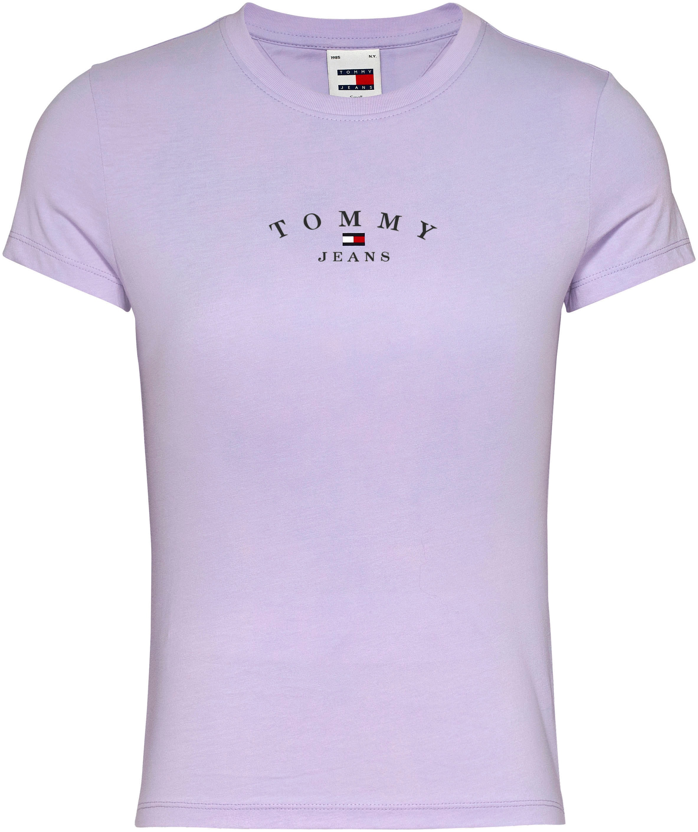 Tommy Jeans T-Shirt »TJW SLIM ESSENTIAL LOGO 2 SS«, mit Tommy Jeans Flagge