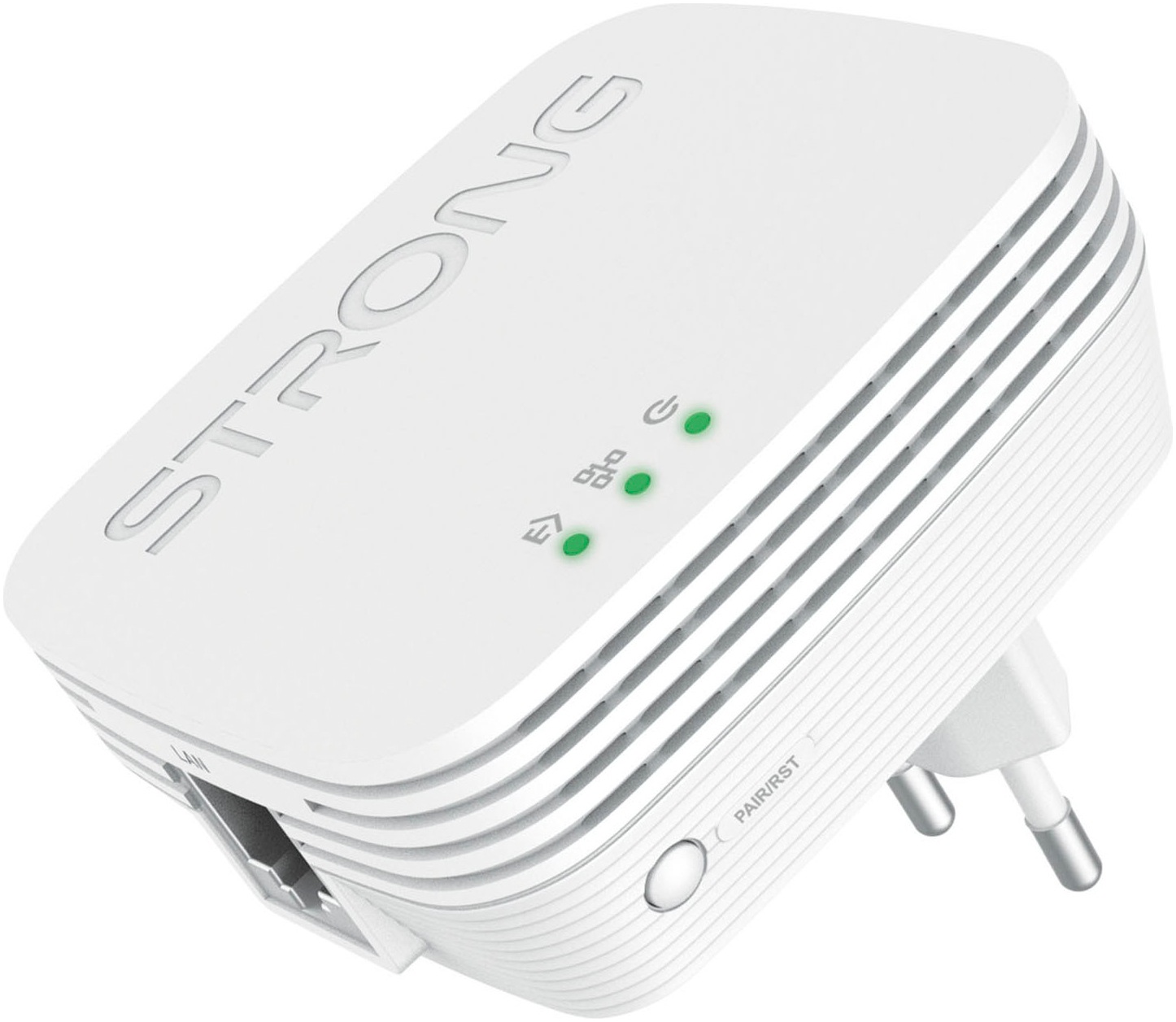 Strong Reichweitenverstärker »Powerline MINI 1000 Mbit/s Set (3 Einheiten)«, (3 St.)