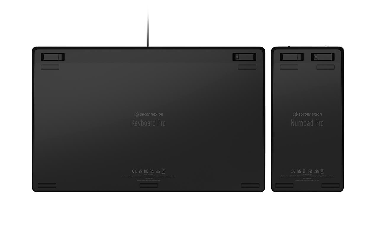 3DConnexion Tastatur »Pro mit Numpad«, (Ziffernblock)