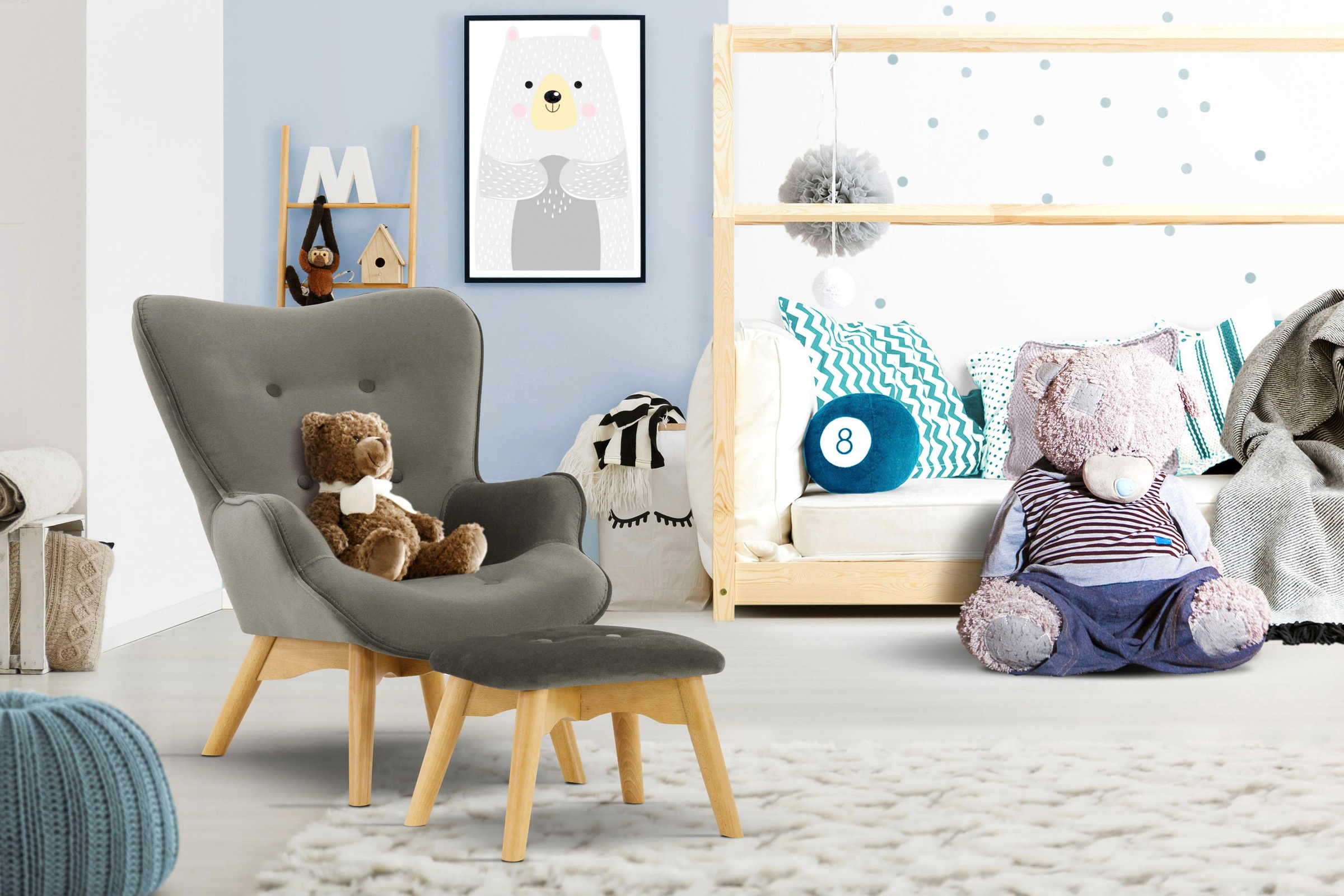 Image of Lüttenhütt Sessel »Duca Mini«, in kleiner Ausführung für Kinder bei Ackermann Versand Schweiz