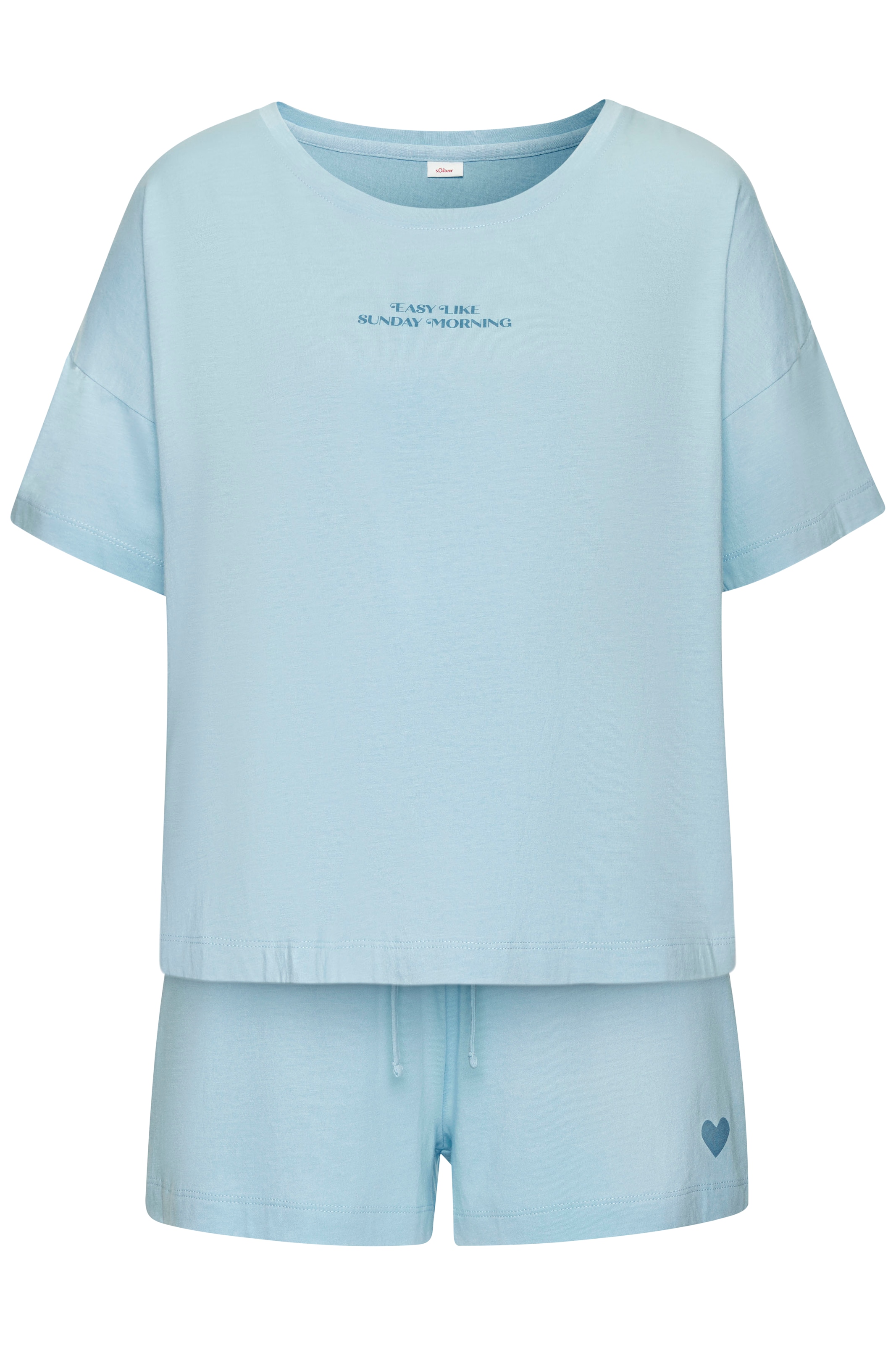 Image of s.Oliver Shorty Set, 2 tlg. mit kleinem Frontprint