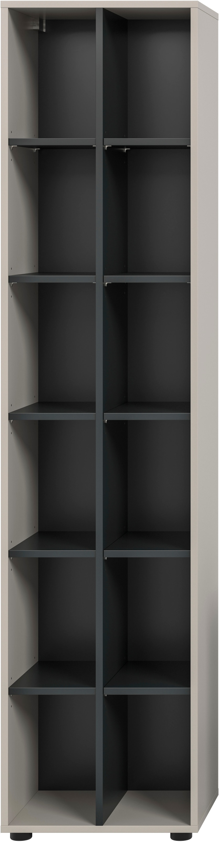 INOSIGN Étagère sur pied »ADIO, Höhe 192 cm, 12 Fächer, 10 höhenverstellbare Einlegeböden« 1 cuis tlg. Regal, Stauraumregal, Wohnzimmerregal, Bücherregal, Wandregal